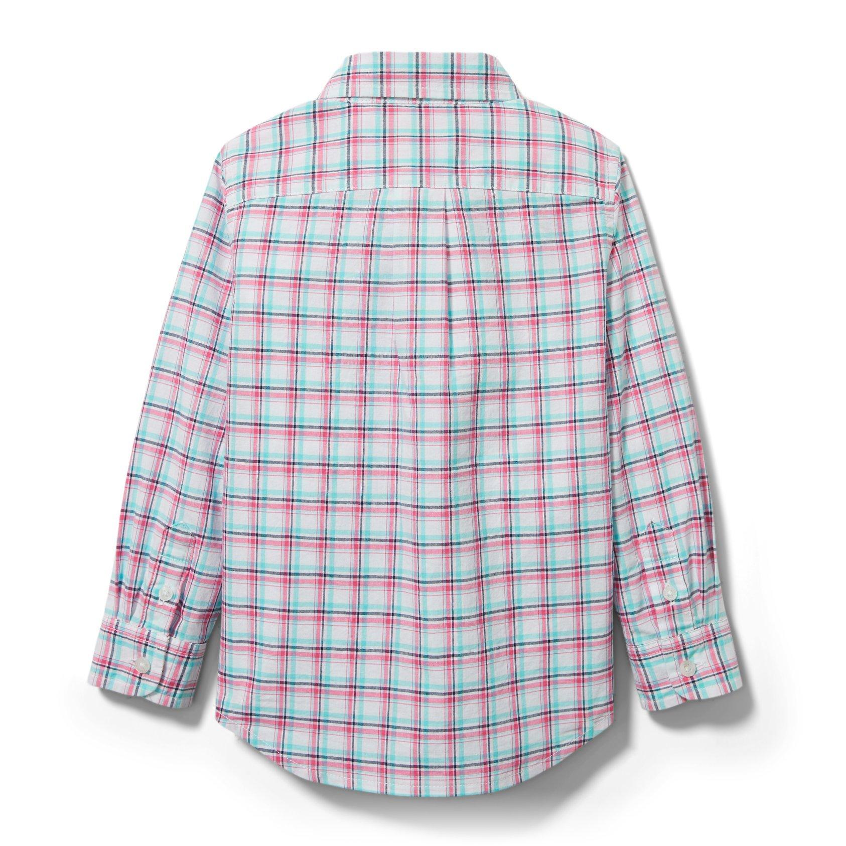 Madras Plaid Roll-Cuff Shirt  image number 3