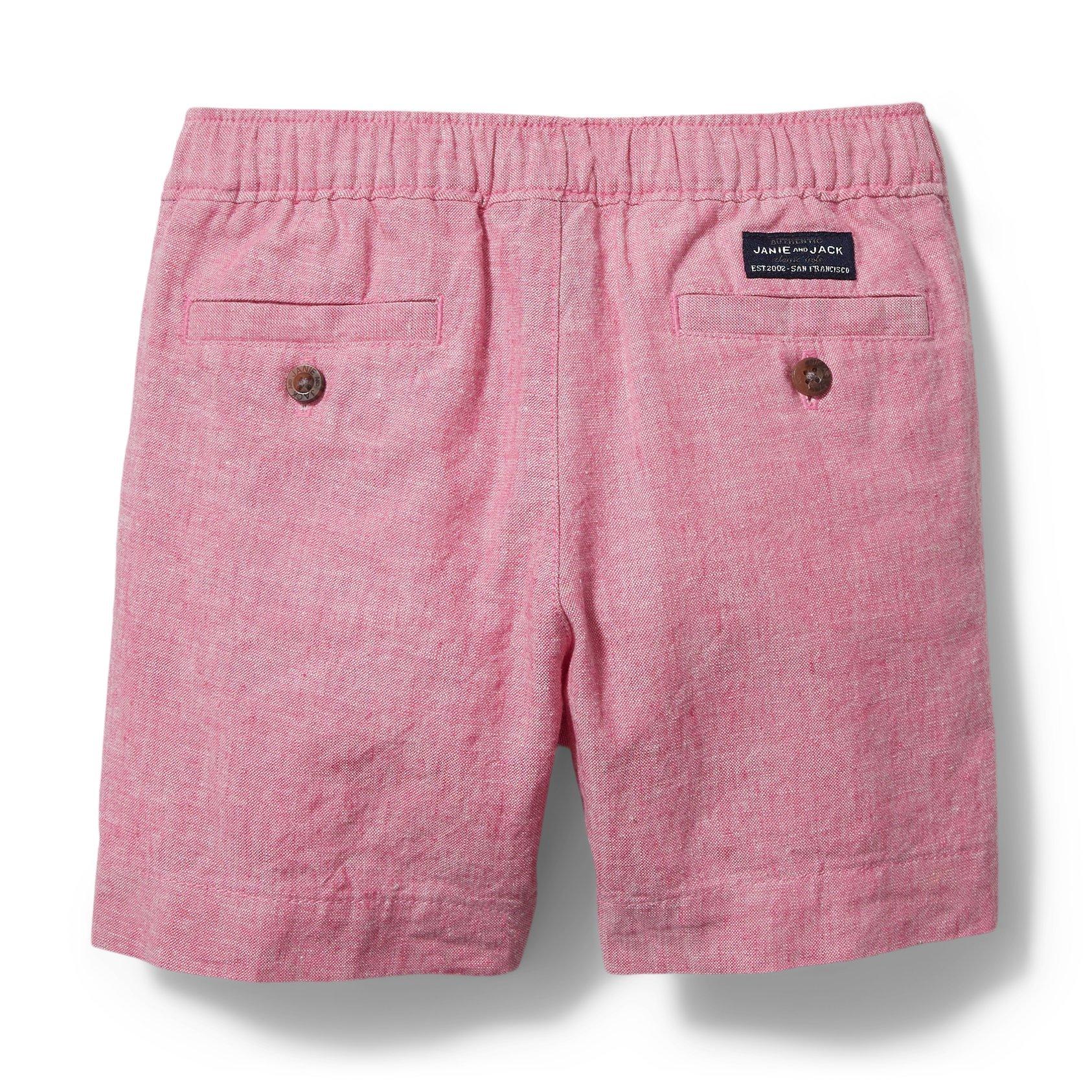 Linen Pull-On Short image number 2