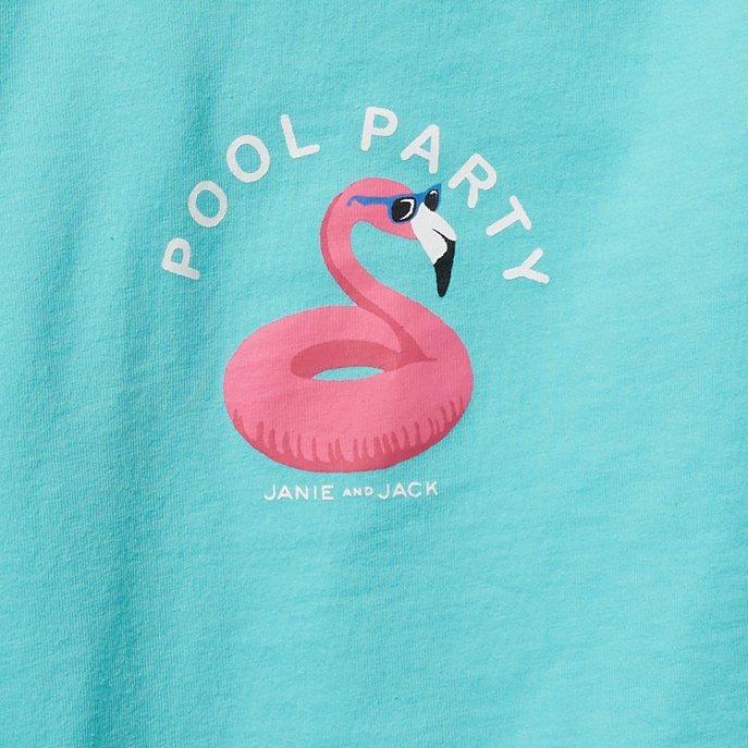 Flamingo Pool Party Tee image number 1