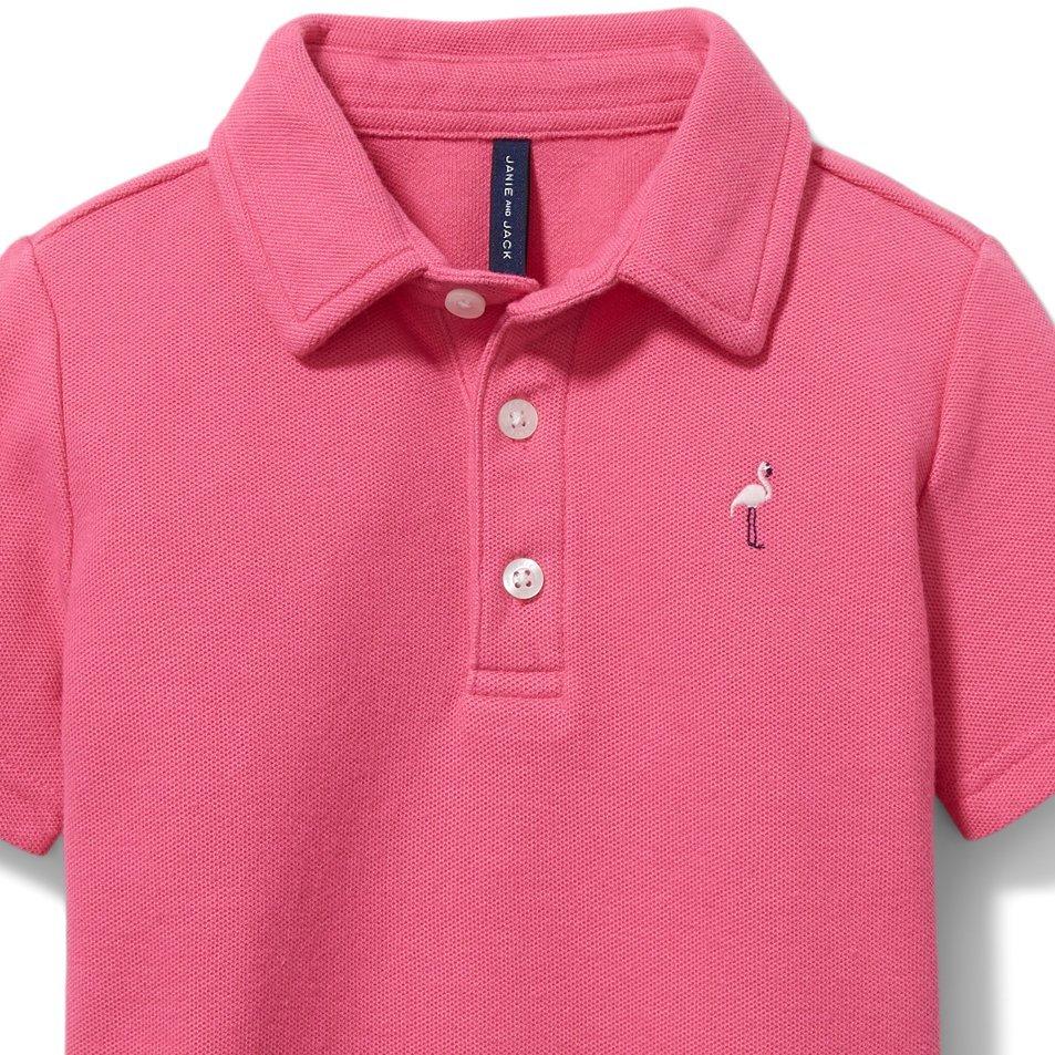 Embroidered Pique Polo image number 1