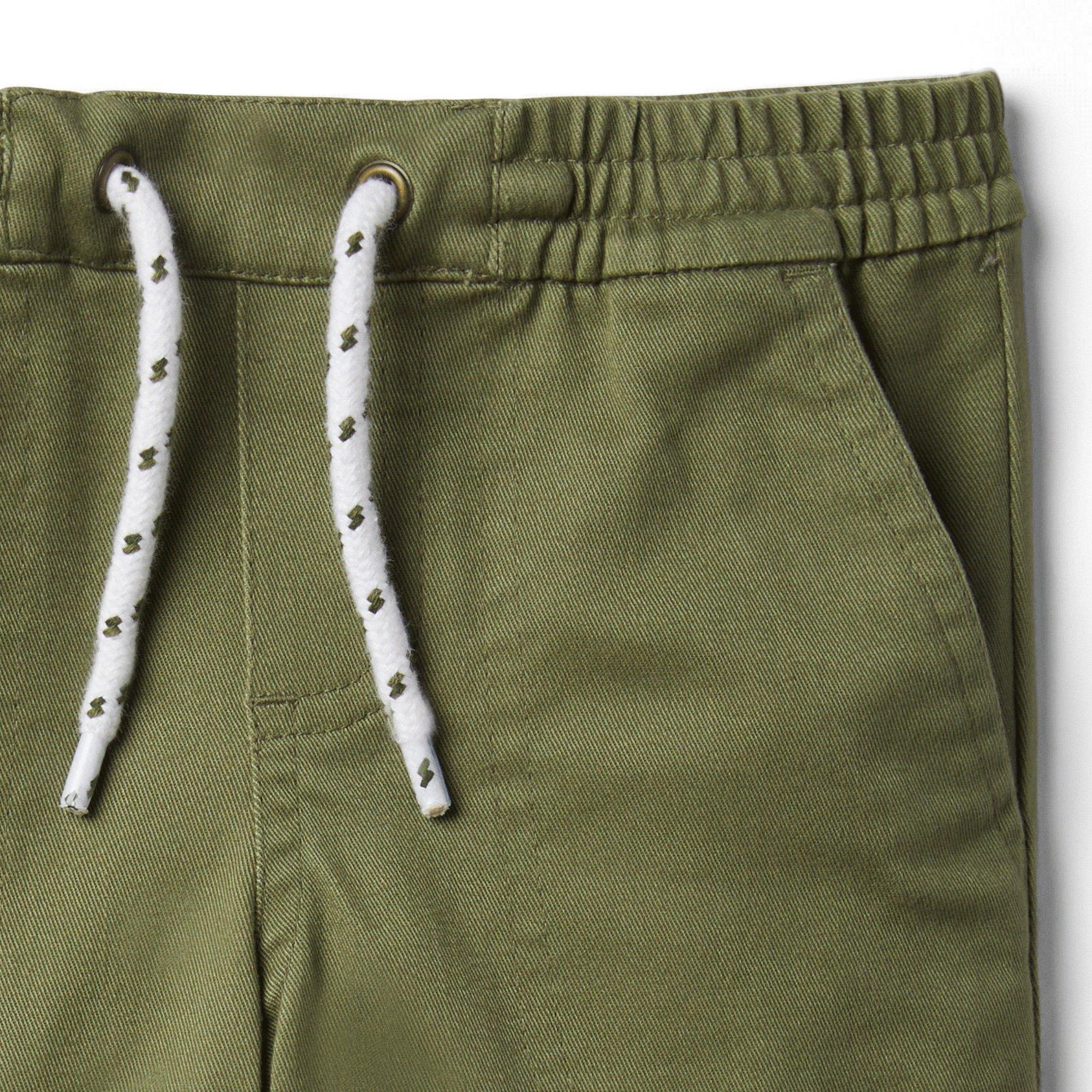 Twill Pull-On Short image number 2