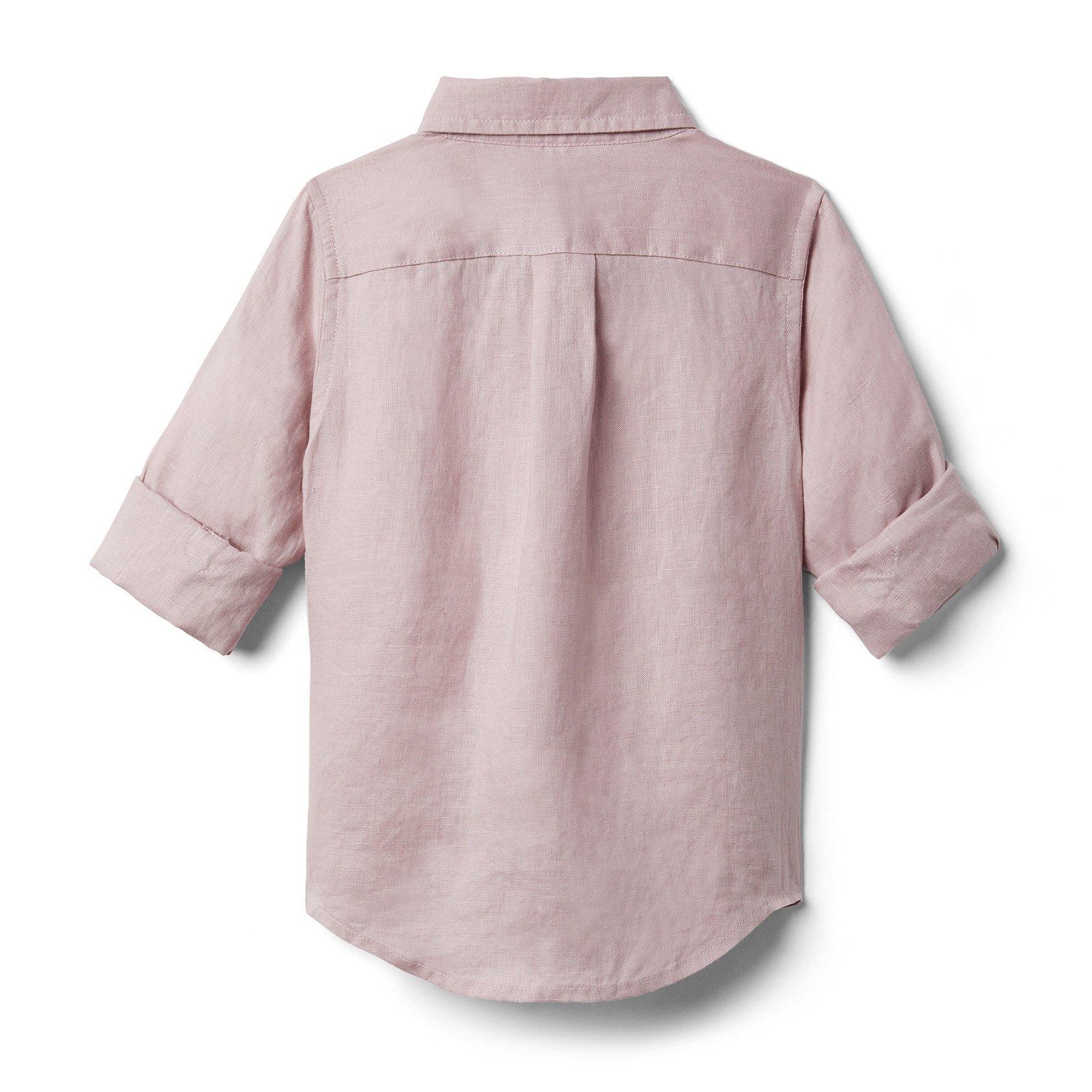Linen Roll-Cuff Shirt image number 3