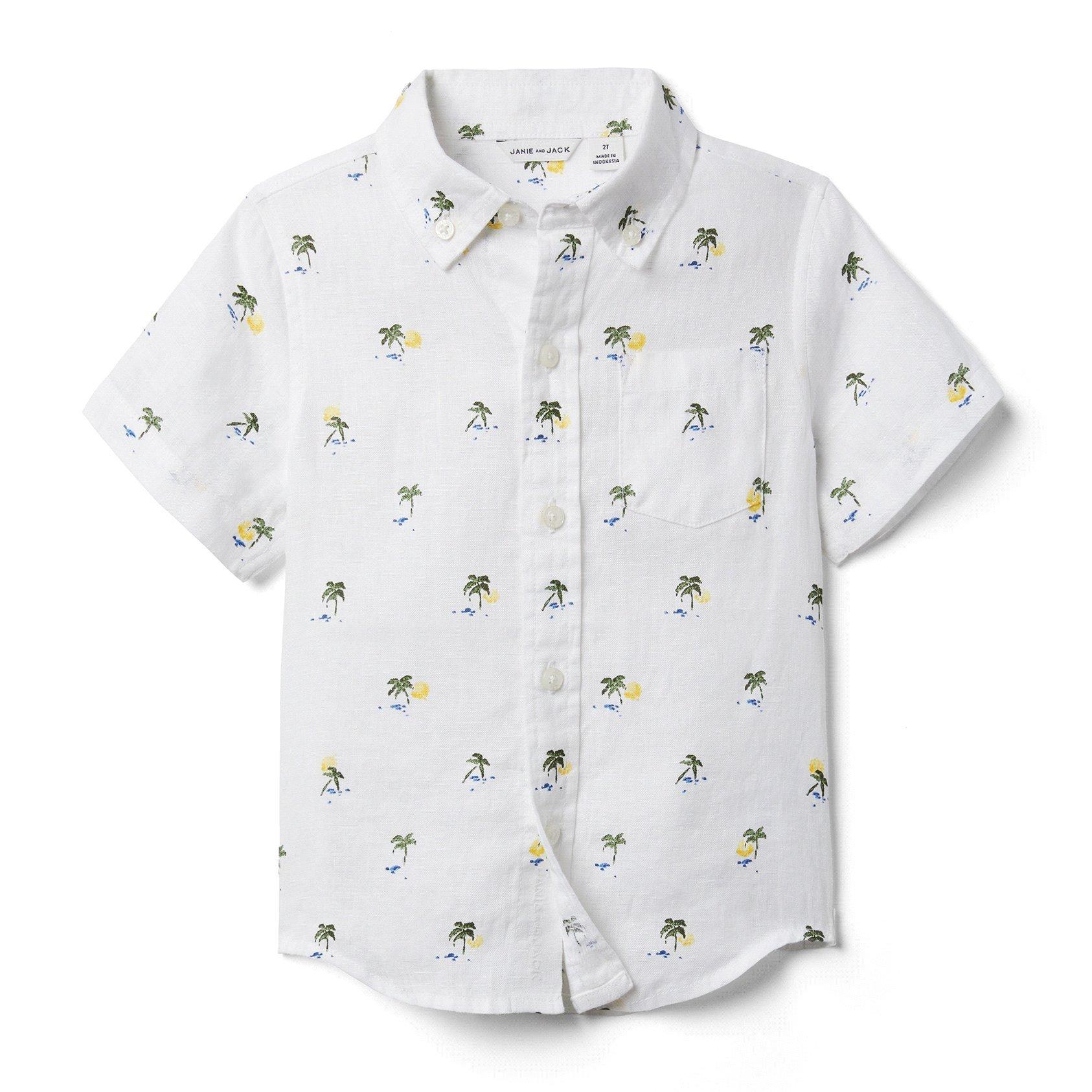 Palm Linen Shirt image number 0