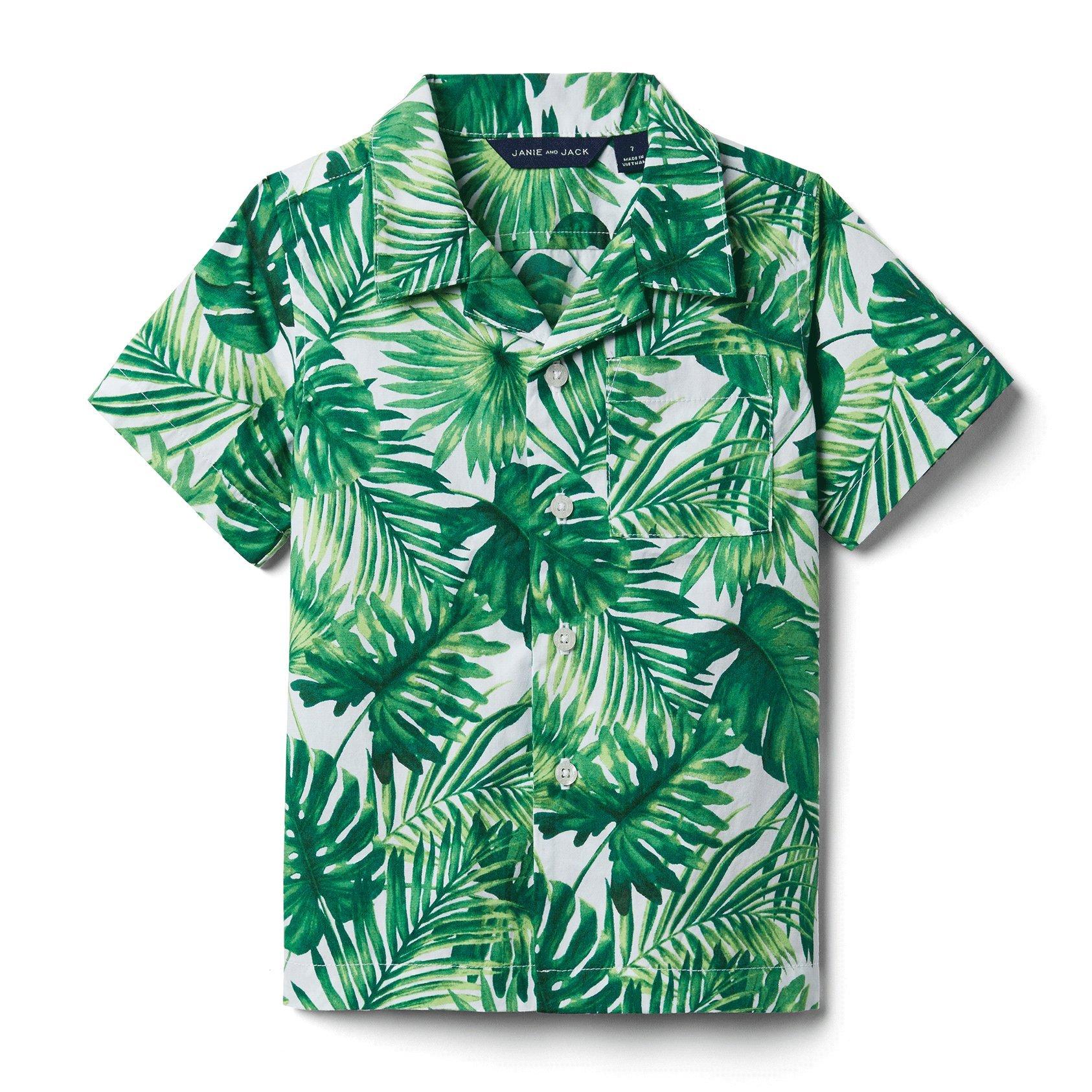 Palm Poplin Shirt image number 0