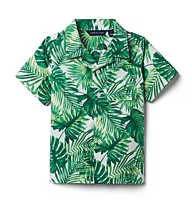 Palm Poplin Shirt