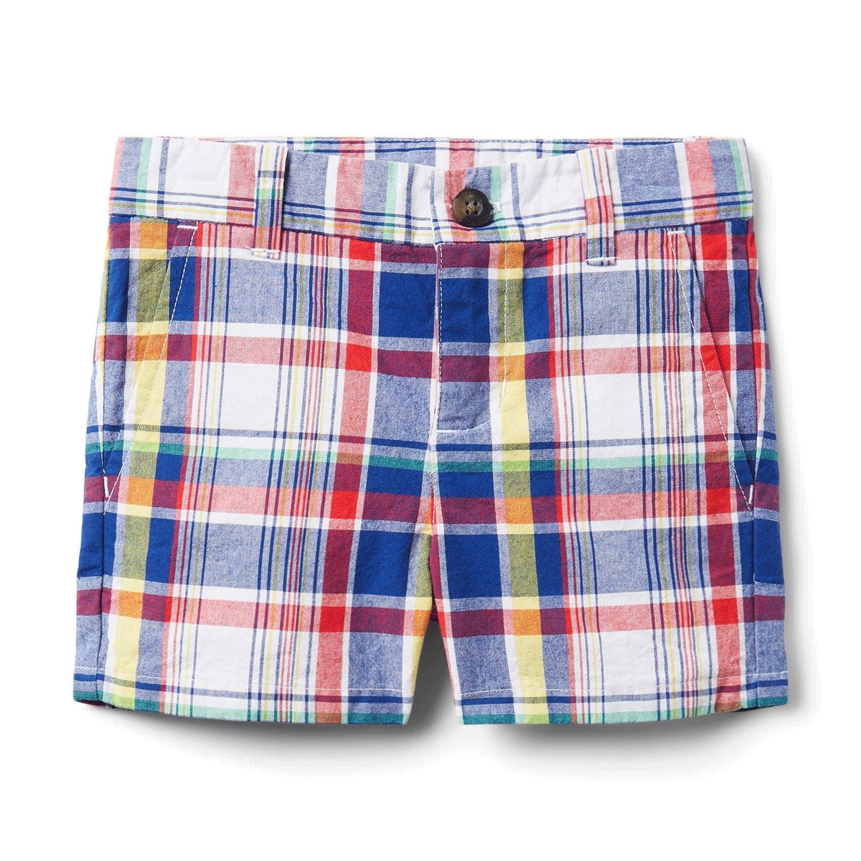 Plaid Poplin Shorter Short image number 0