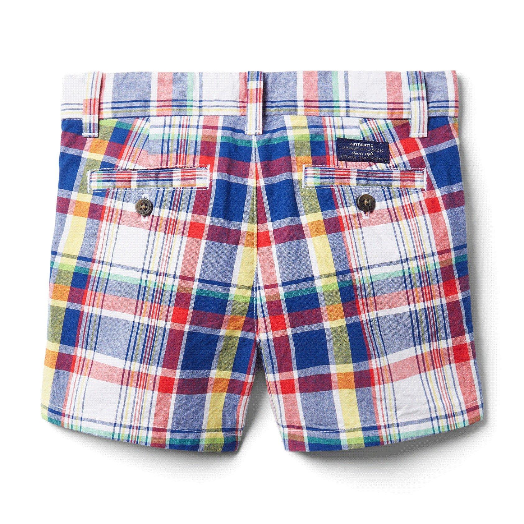 Plaid Poplin Shorter Short image number 2