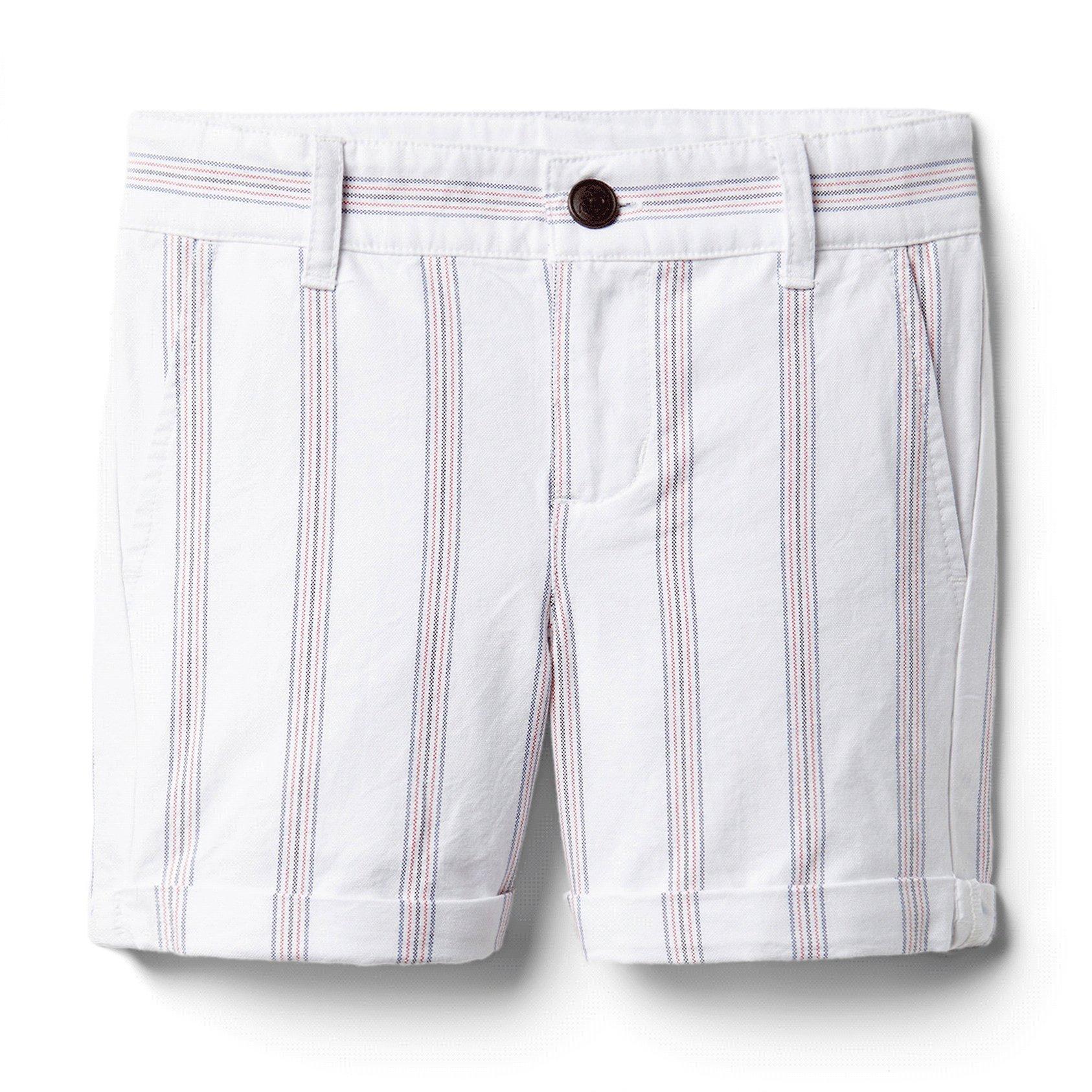 Striped Oxford Short image number 0