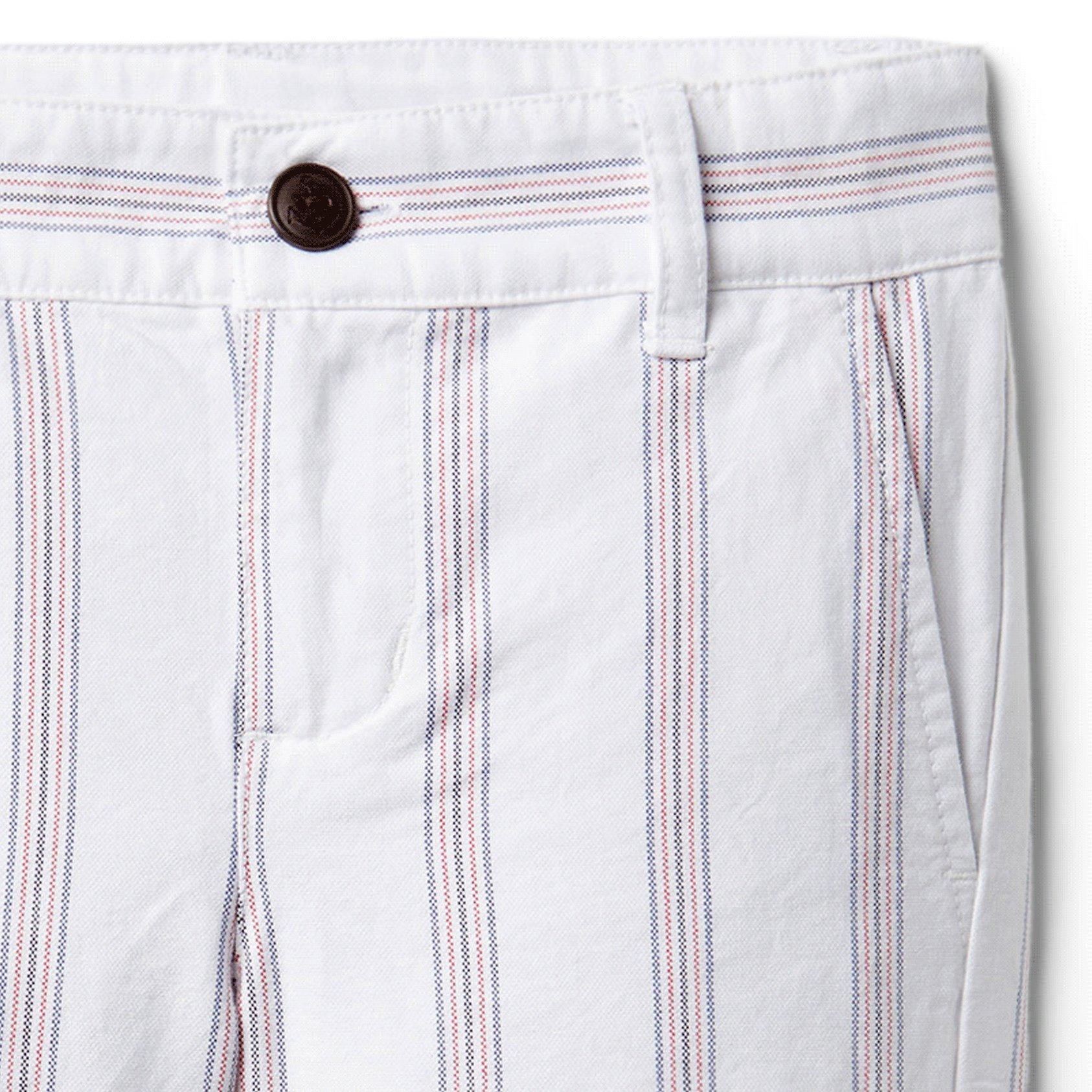 Striped Oxford Short image number 1