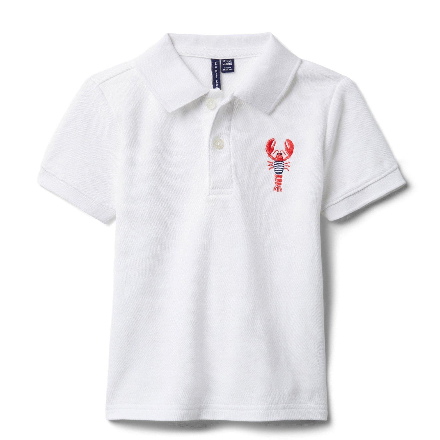 Embroidered Pique Polo