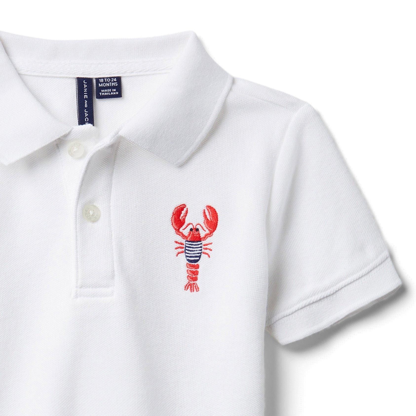 Embroidered Pique Polo image number 1