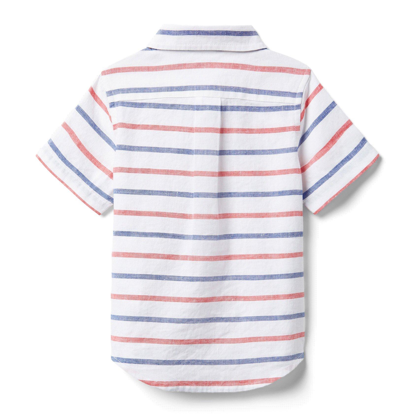 Striped Linen Shirt  image number 3
