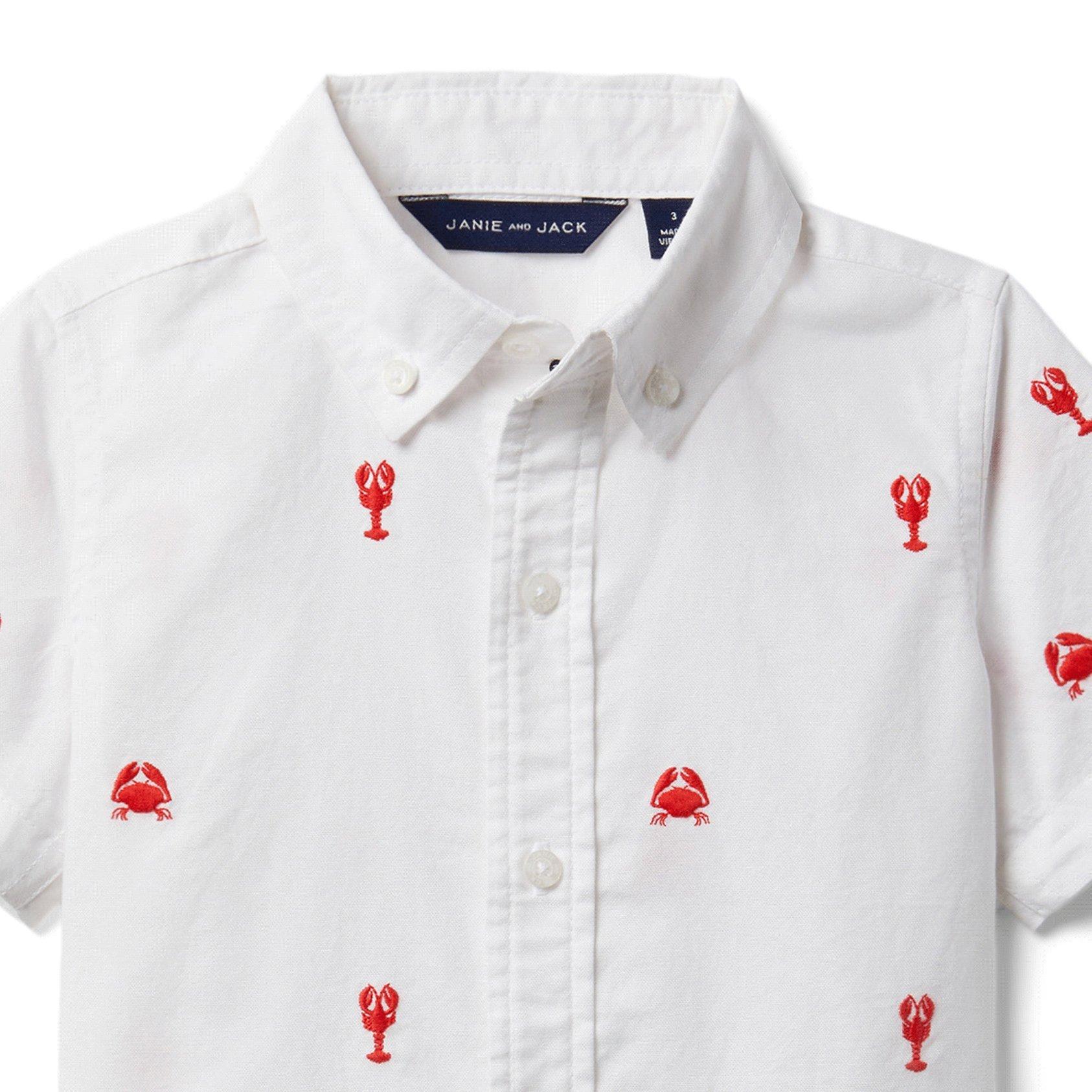 Embroidered Oxford Shirt image number 1