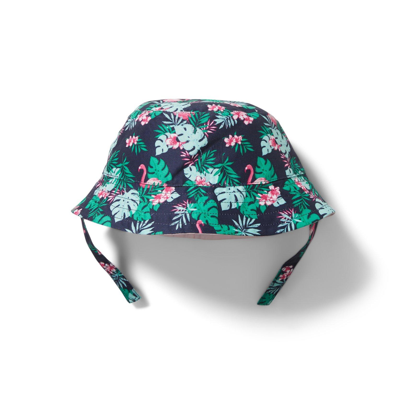 Reversible Flamingo Bucket Hat