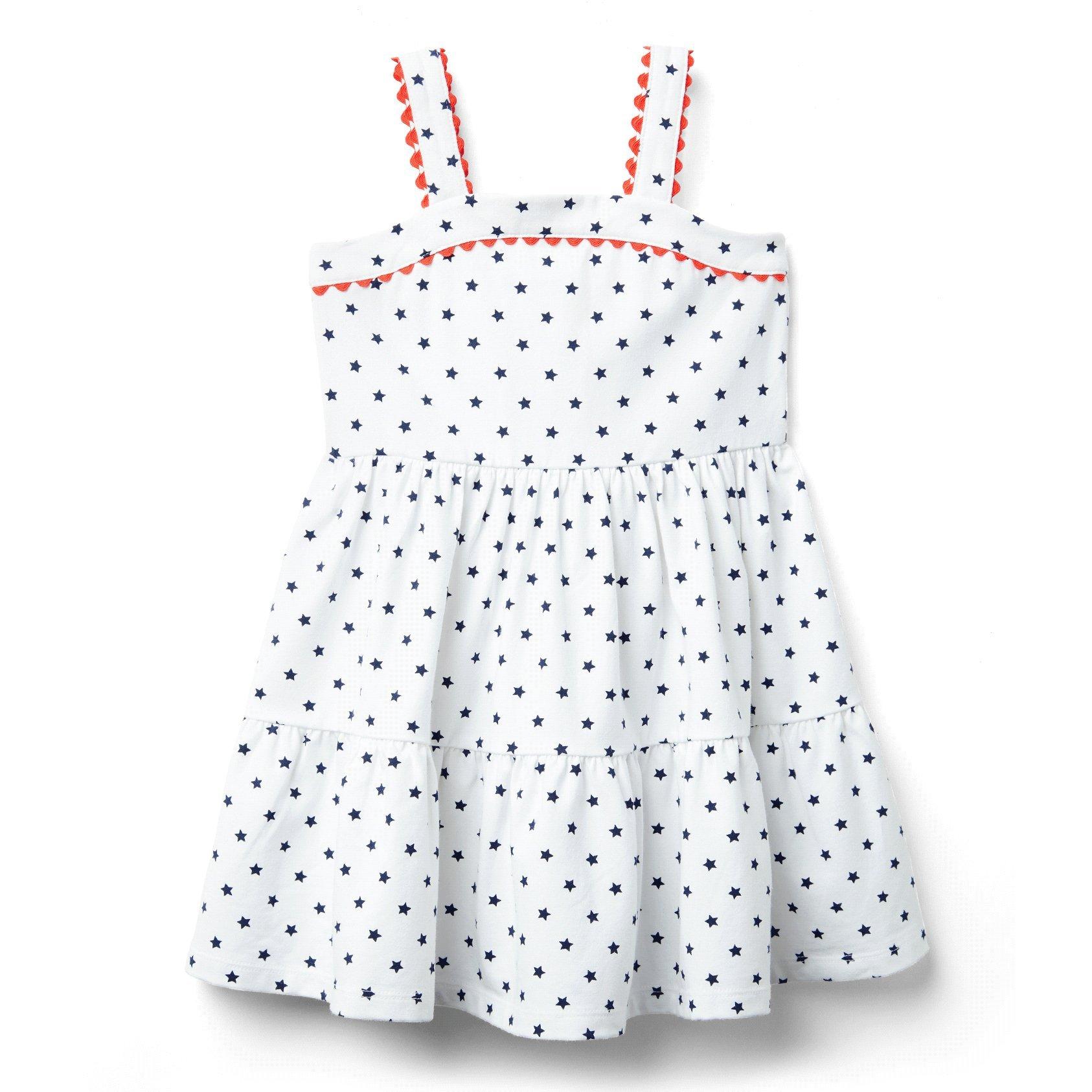 Star Print Dress  image number 0