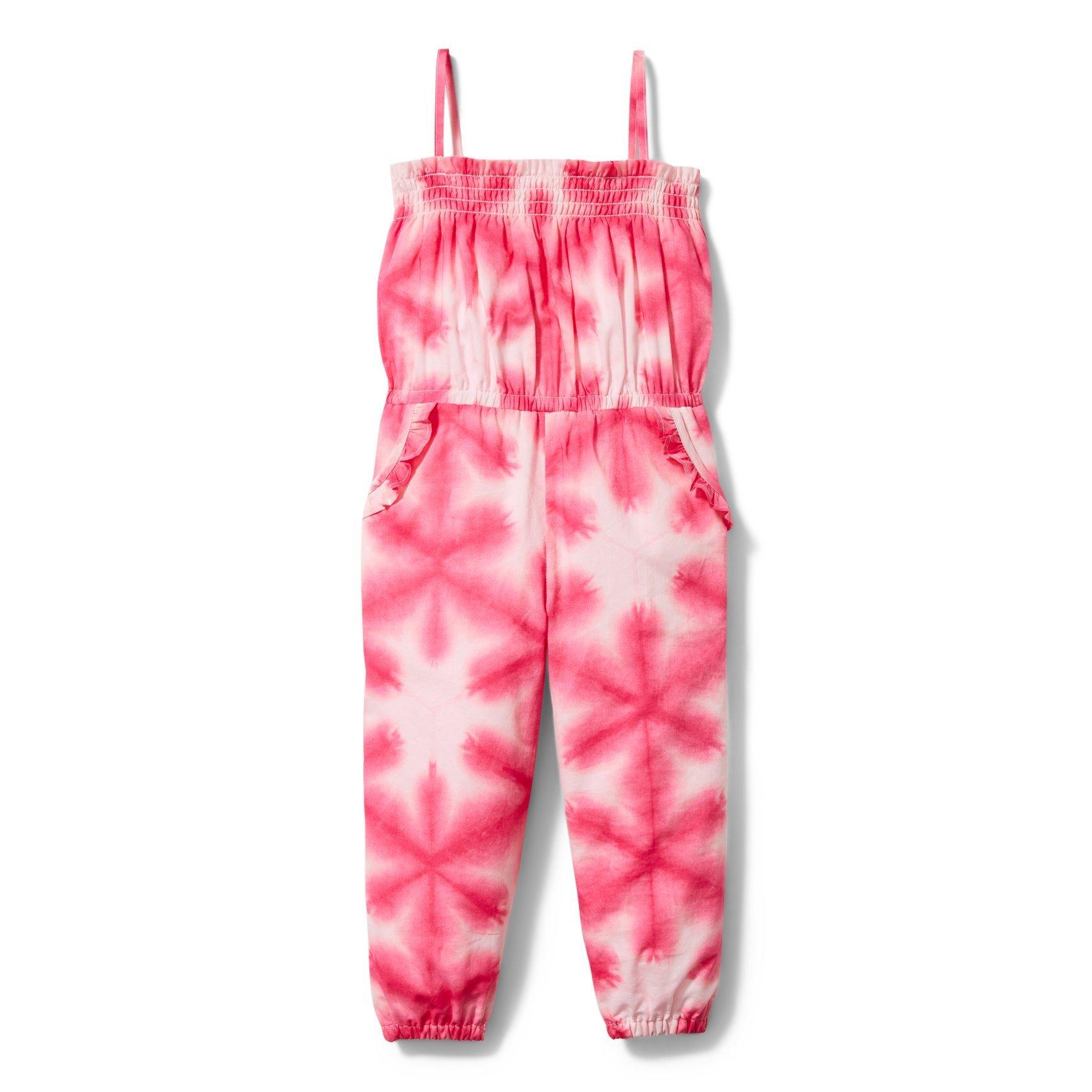 Shibori Smocked Jumpsuit image number 0