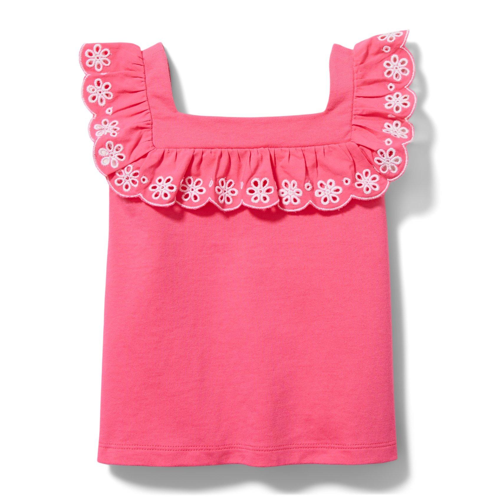 Eyelet Trim Top image number 0
