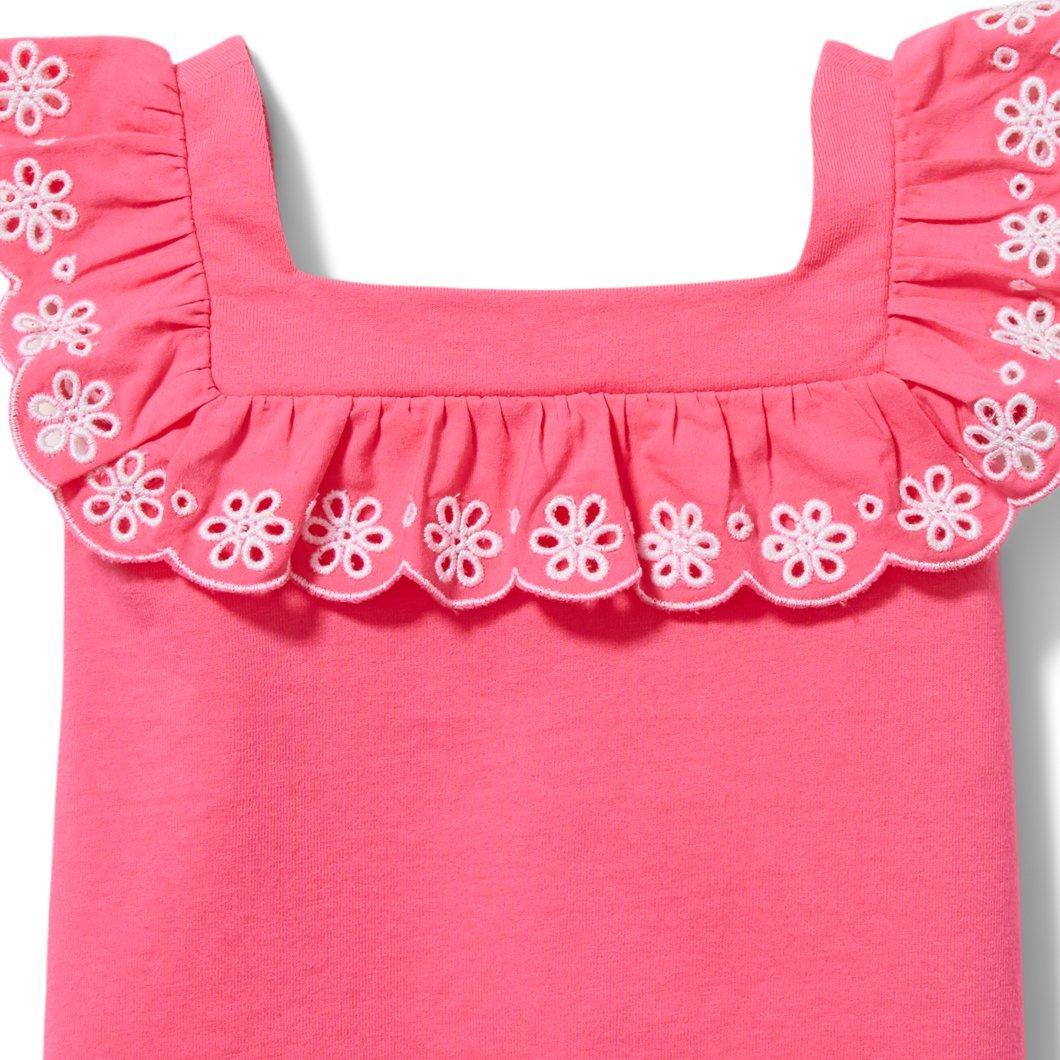 Eyelet Trim Top image number 1