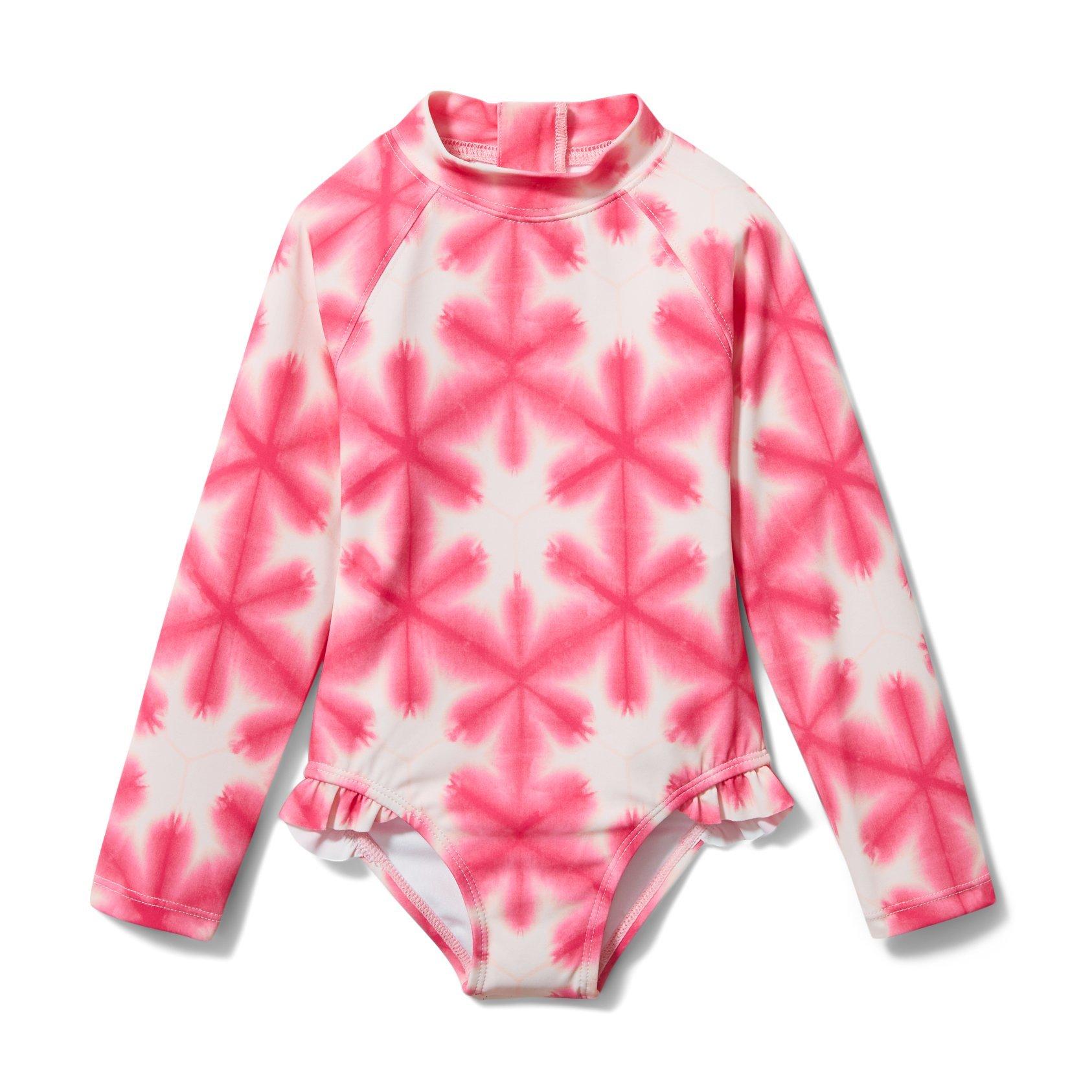 Shibori Rash Guard Swimsuit  image number 0