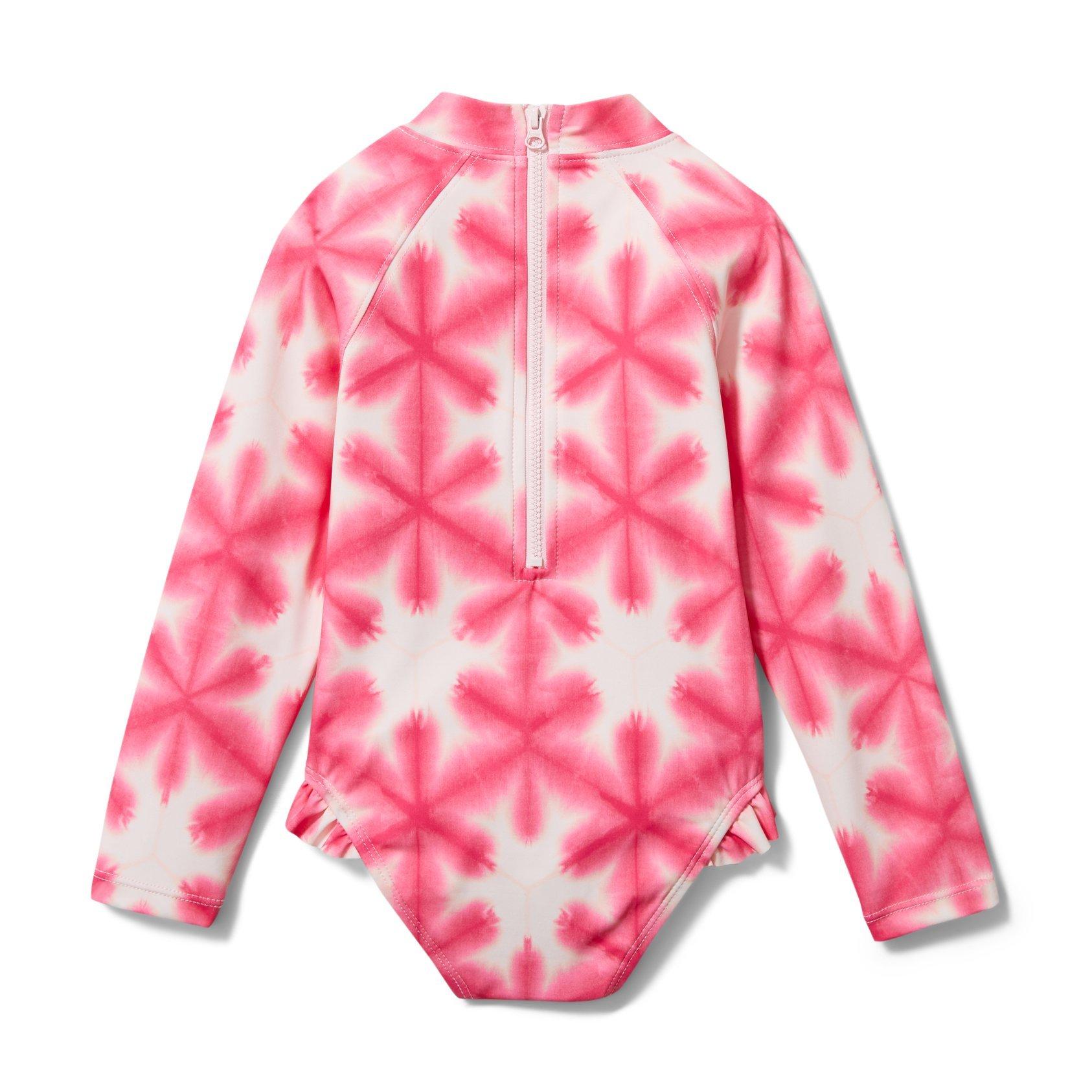 Shibori Rash Guard Swimsuit  image number 2