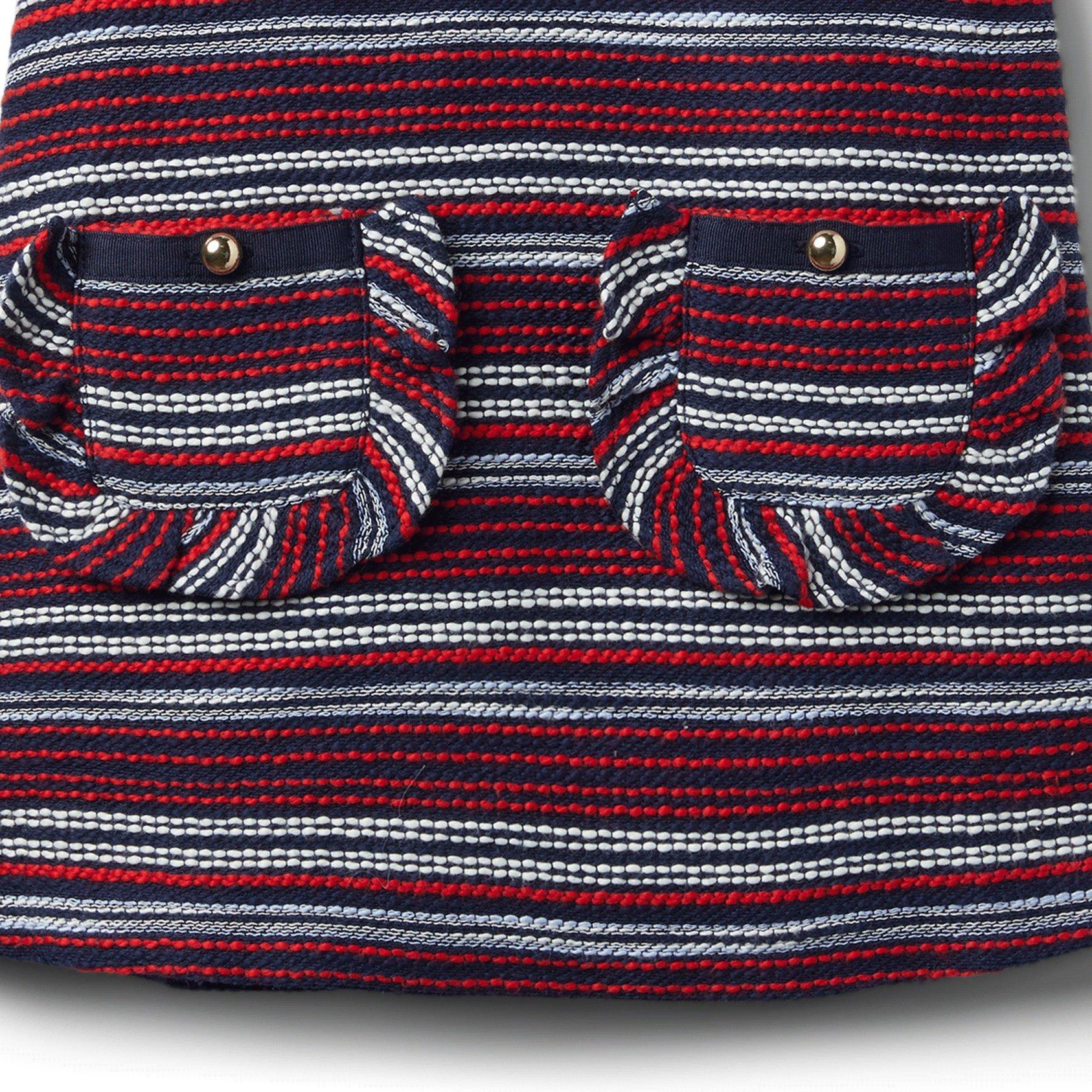 Bouclé Ruffle Pocket Dress image number 2
