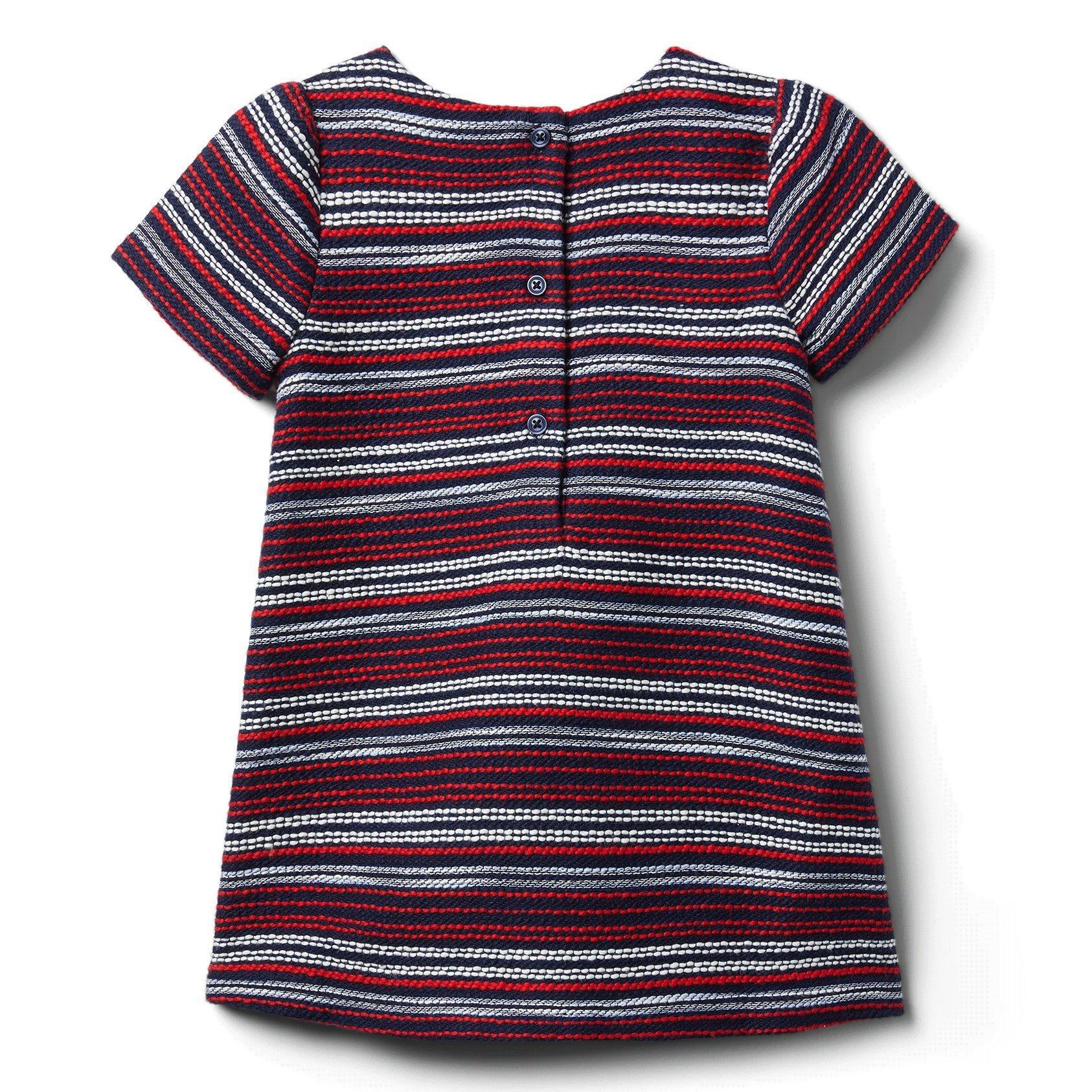 Bouclé Ruffle Pocket Dress image number 3
