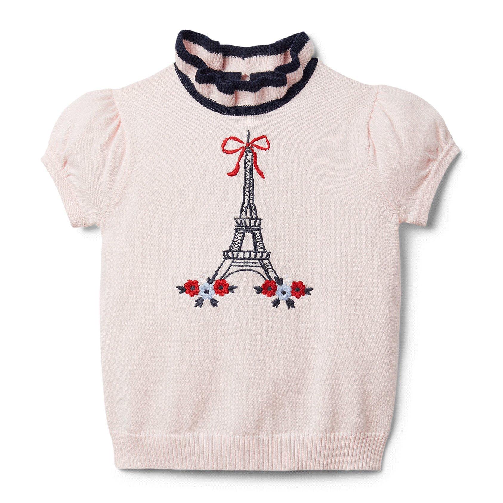 Ruffle Eiffel Tower Sweater image number 0