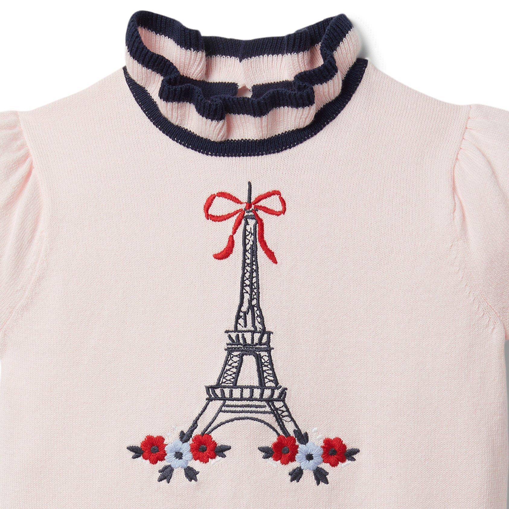 Ruffle Eiffel Tower Sweater image number 2