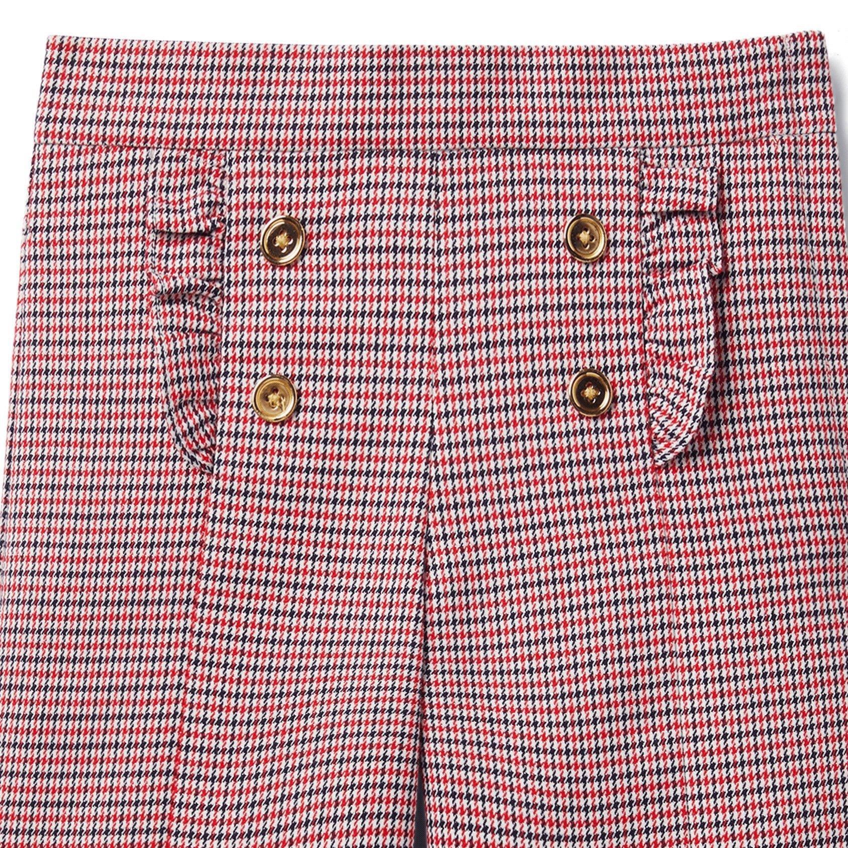 Plaid Jacquard Wide Leg Pant image number 2