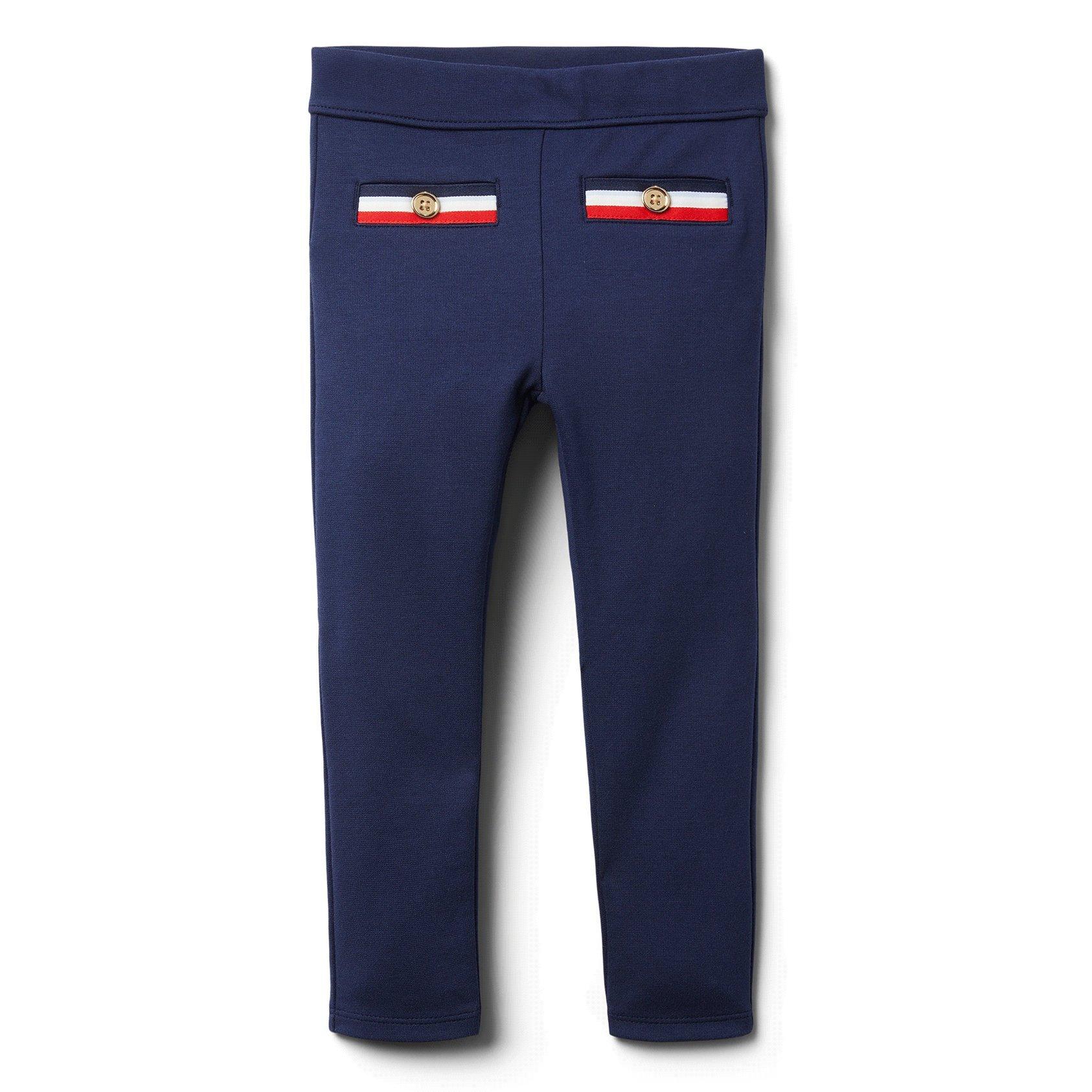 Stripe Trim Ponte Pant image number 0