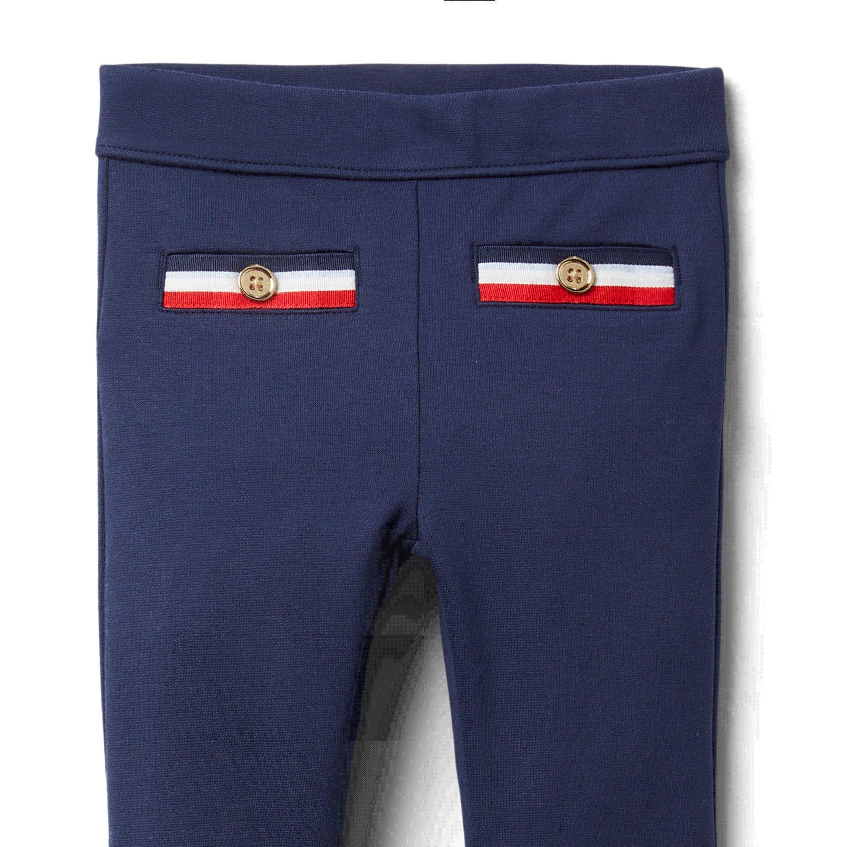 Stripe Trim Ponte Pant image number 1