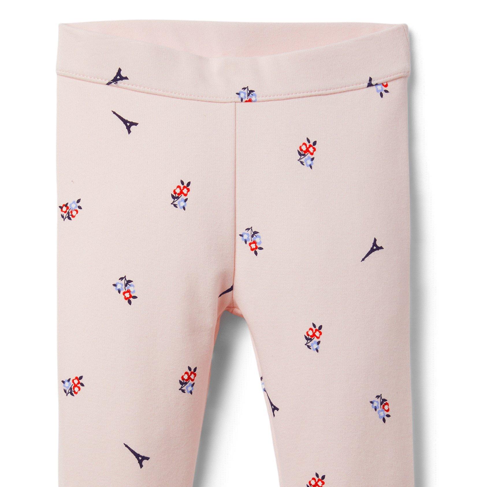 Eiffel Tower Floral Ponte Pant image number 1