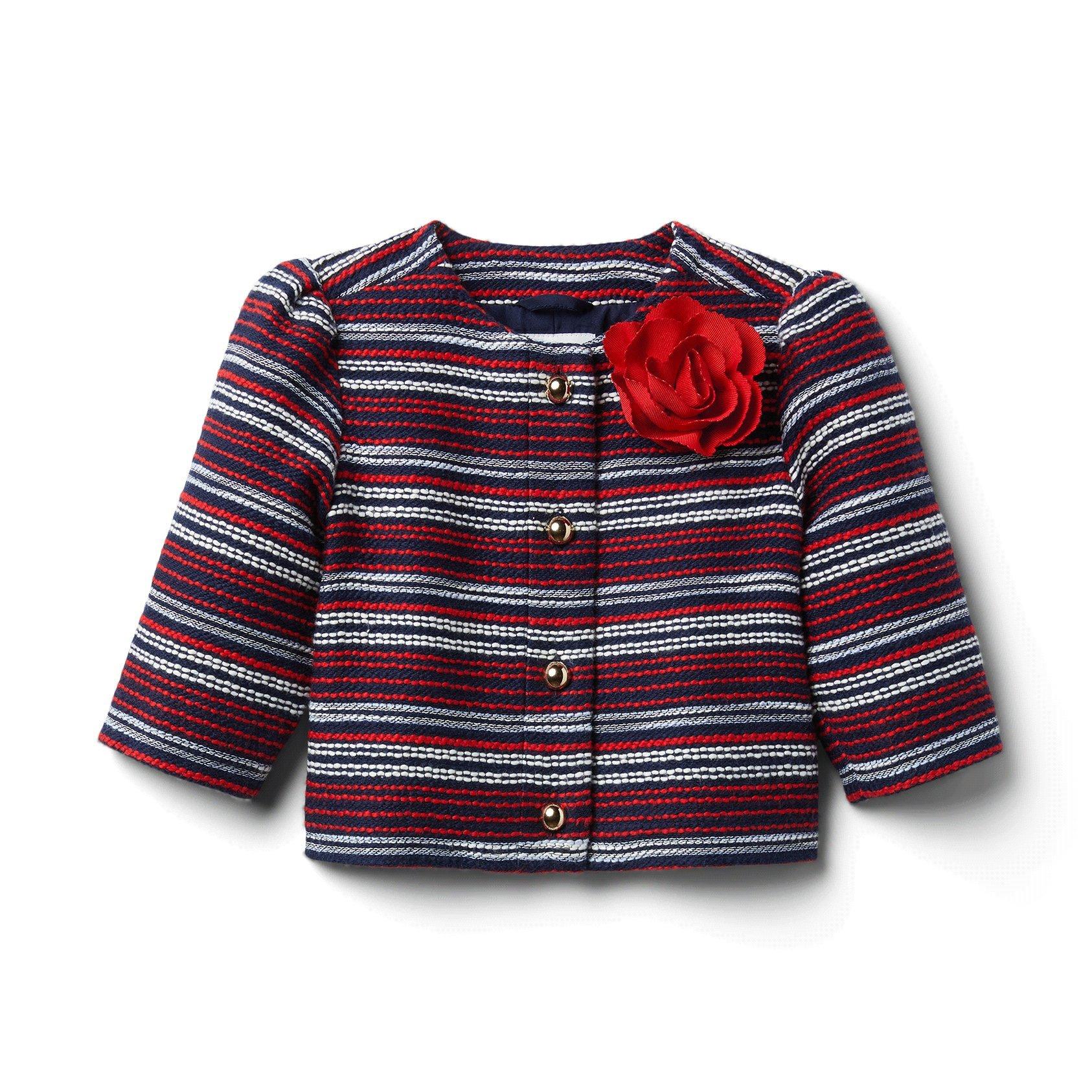 Bouclé Flower Jacket image number 0