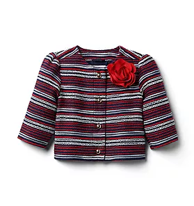 Janie And Jack Collection Girls BELL SLEEVE COAT #200436618 CURRENT ITEM $99 NWT 