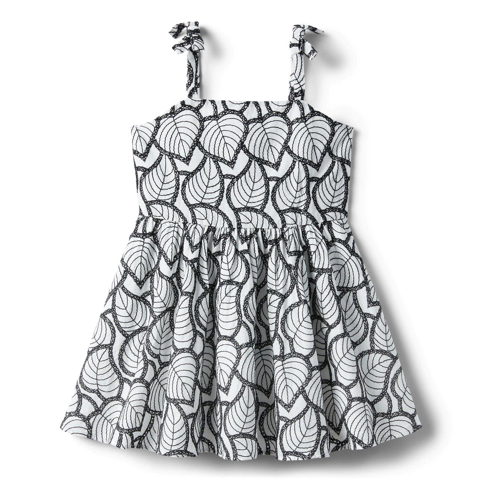 Eyelet Leaf Dress image number 0