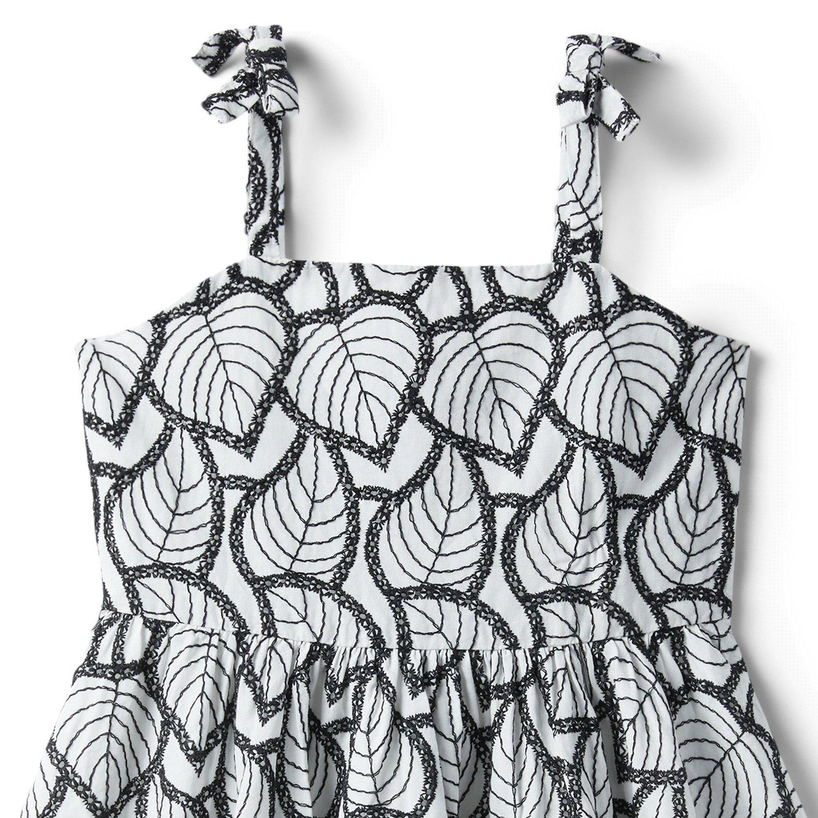 Eyelet Leaf Dress image number 2