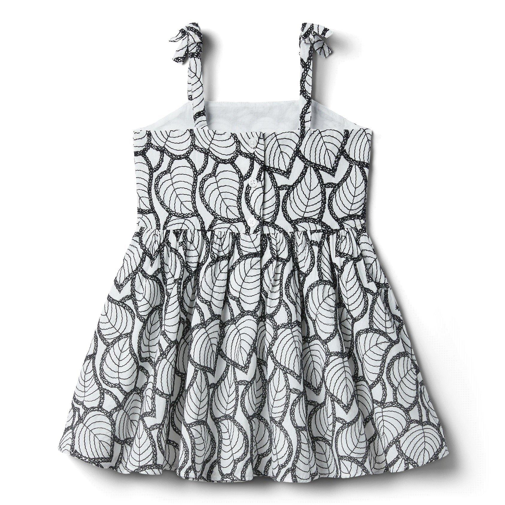 Eyelet Leaf Dress image number 4