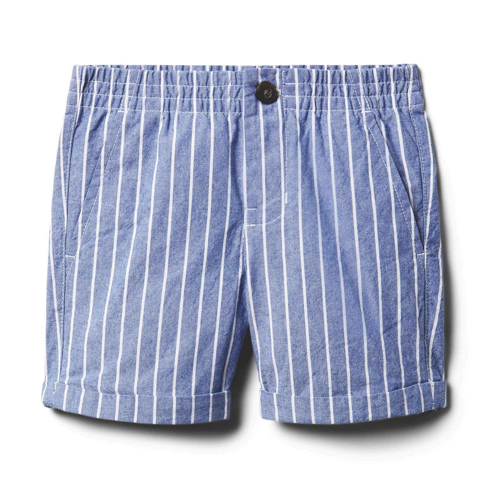 Striped Poplin Short 
