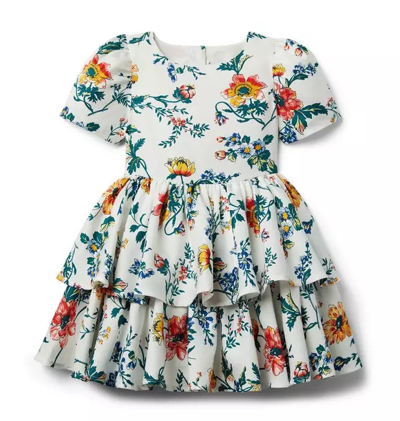 Floral Tiered Dress 