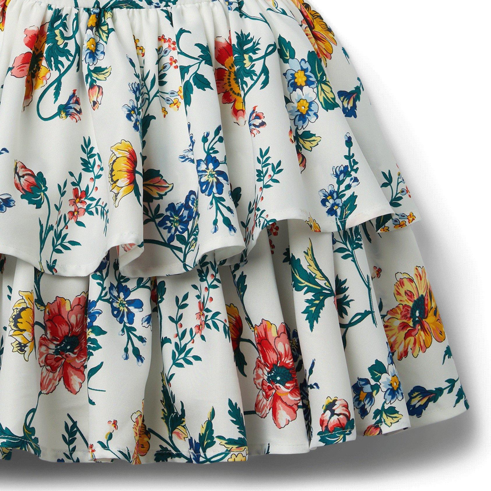 Floral Tiered Dress  image number 1