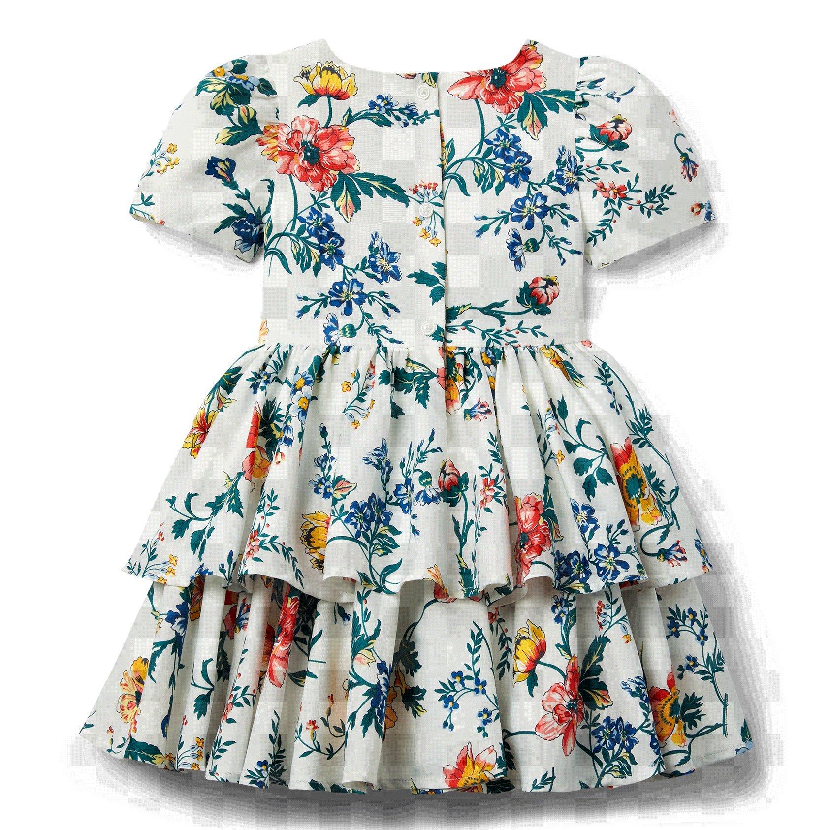 Floral Tiered Dress  image number 3