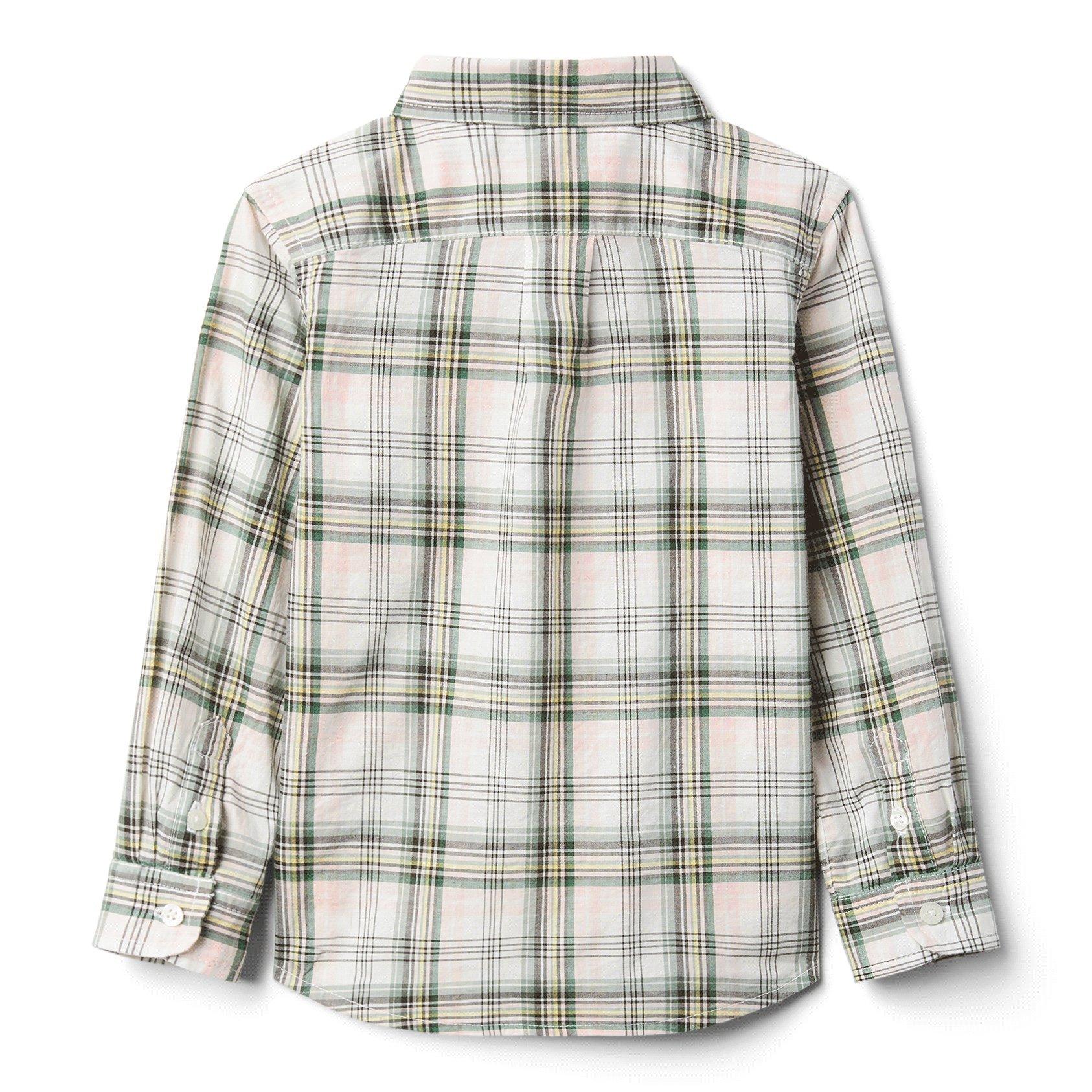 Madras Plaid Roll-Cuff Shirt  image number 3