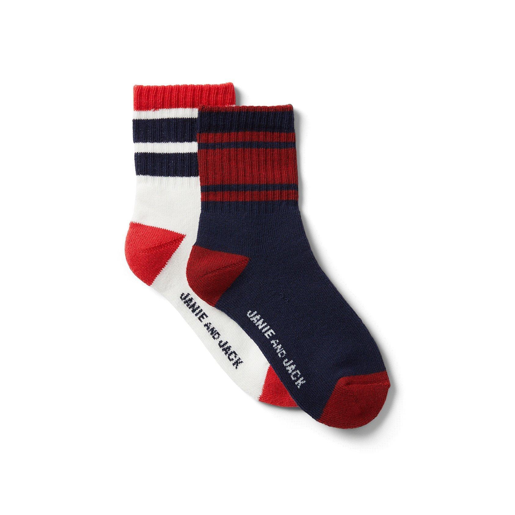 Striped Crew Sock 2-Pack image number 0