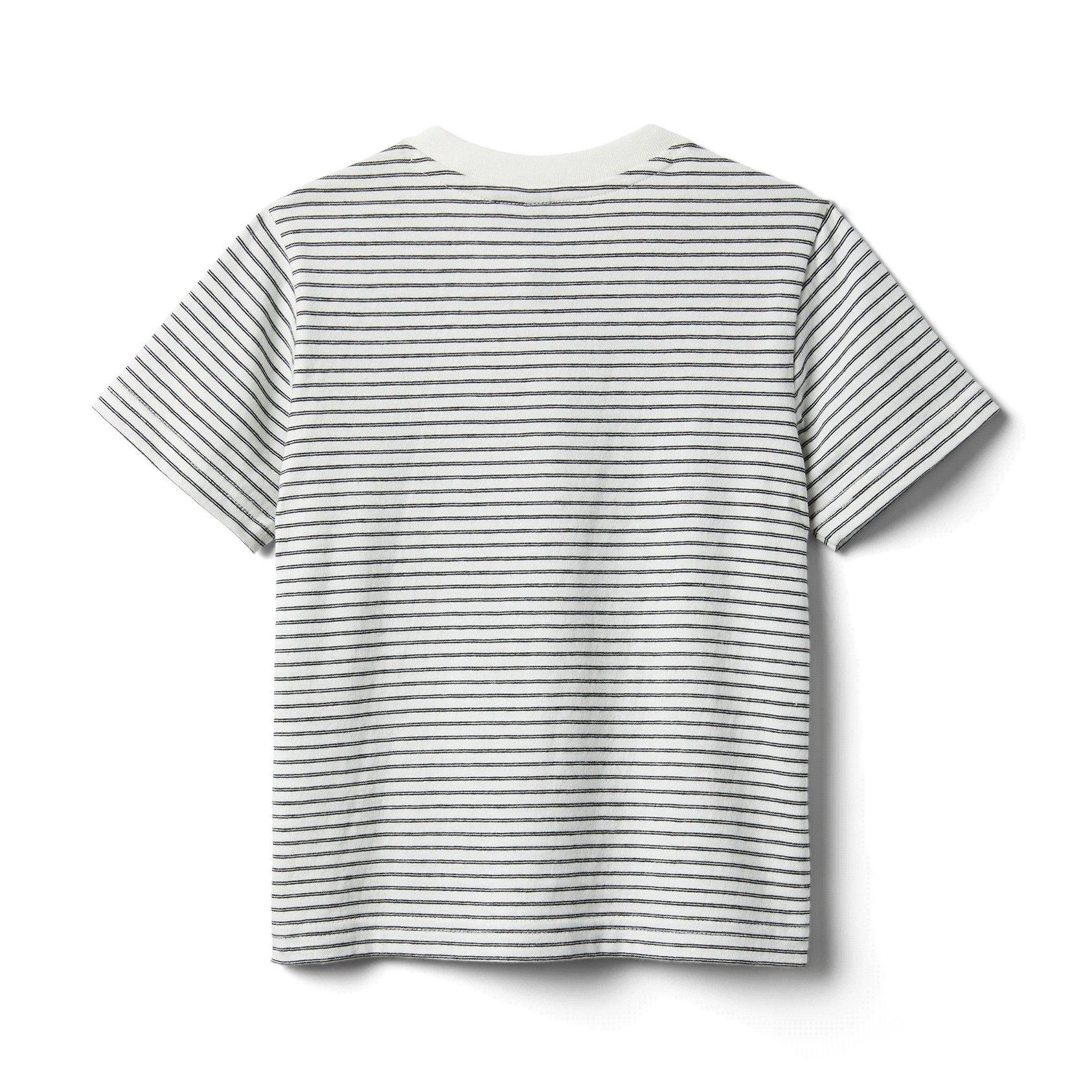 Striped Henley Tee image number 2