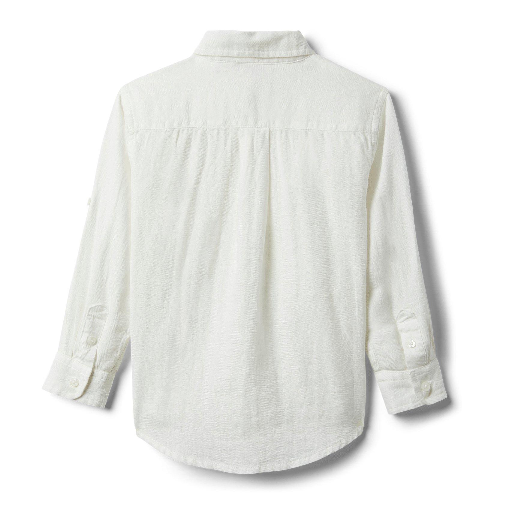 Linen Roll-Cuff Shirt image number 4