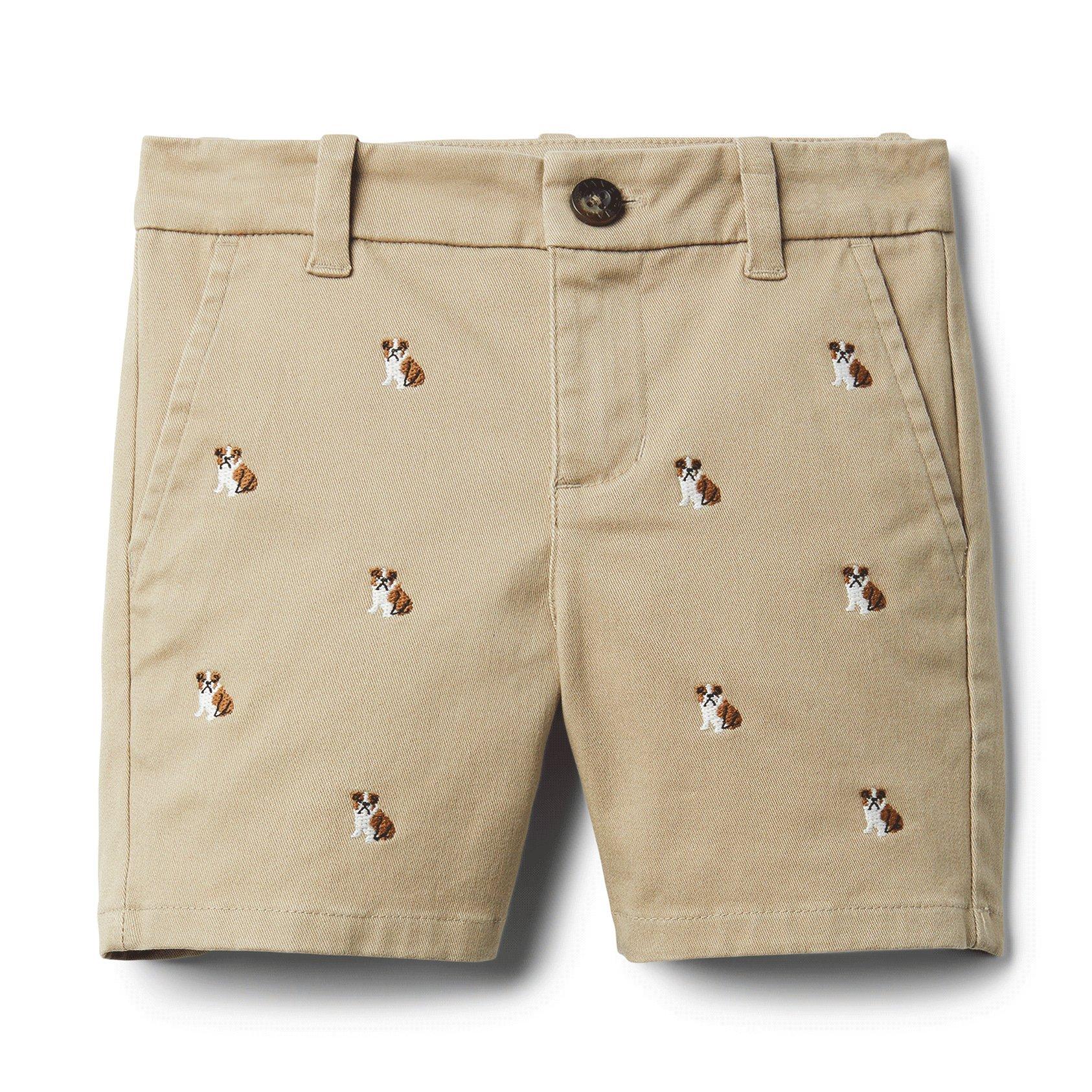 Stretch Twill Dog Short image number 0