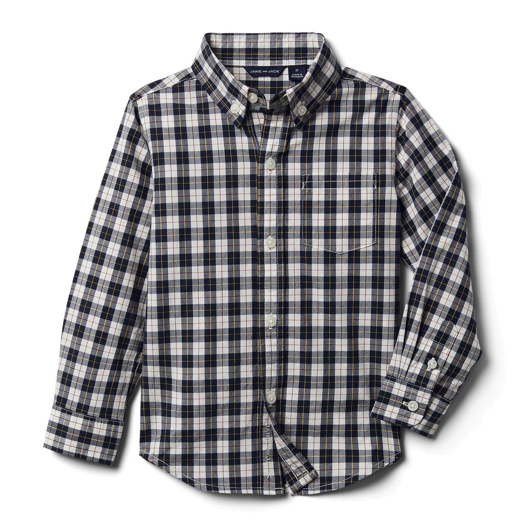 Gingham Poplin Shirt image number 0