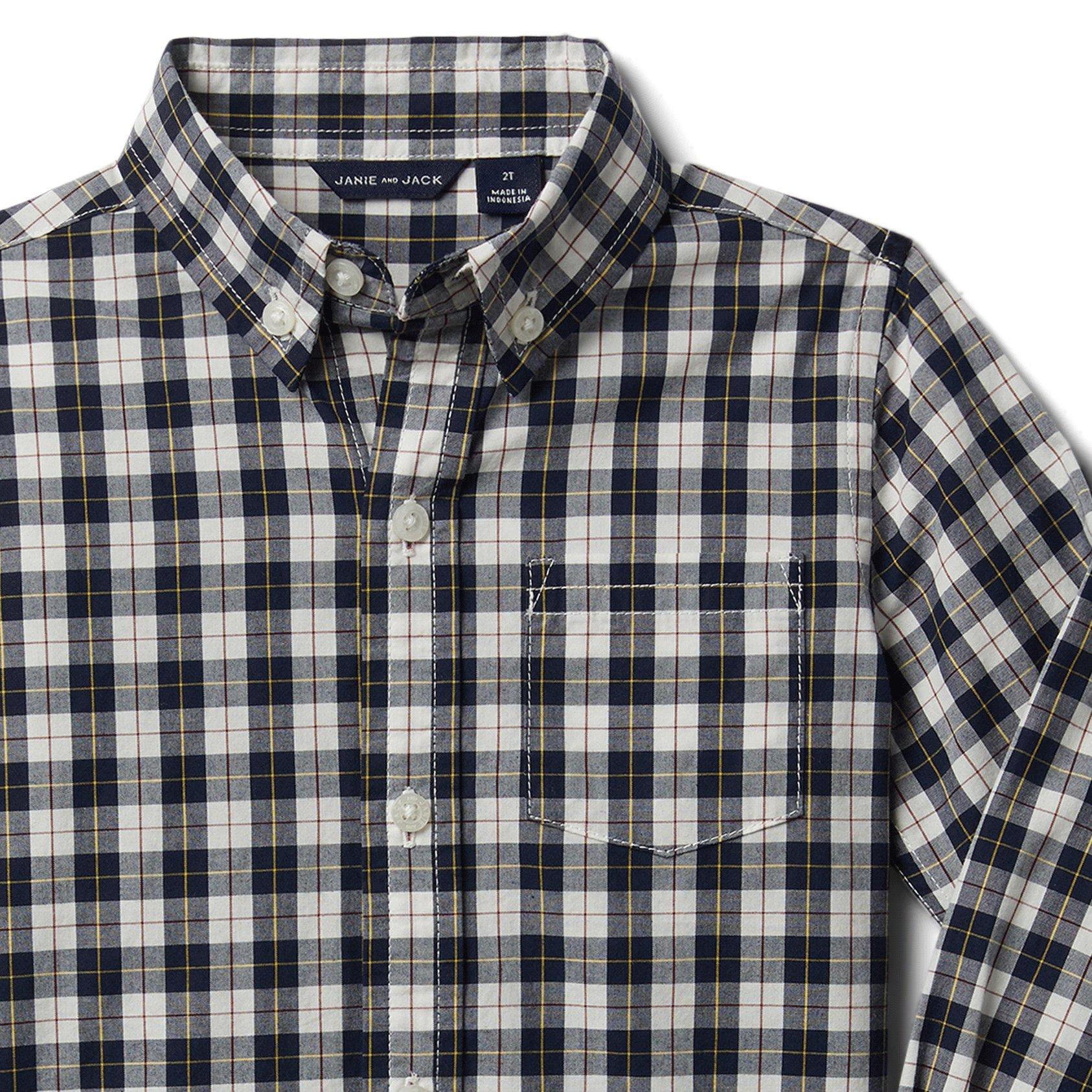 Gingham Poplin Shirt image number 1