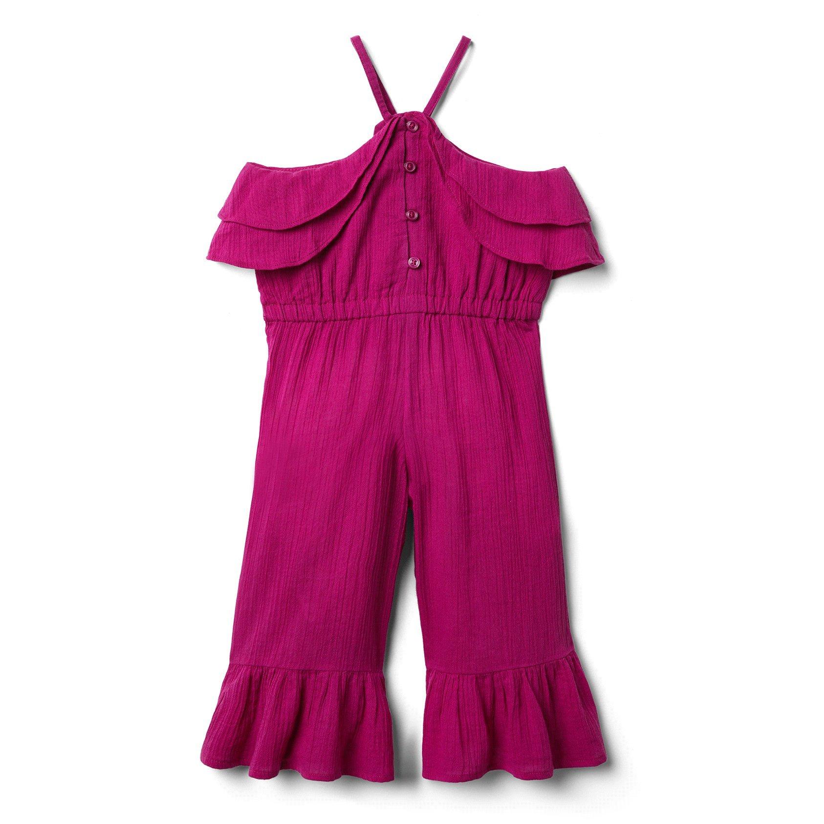 Halter Ruffle Swim Cover-Up  image number 3