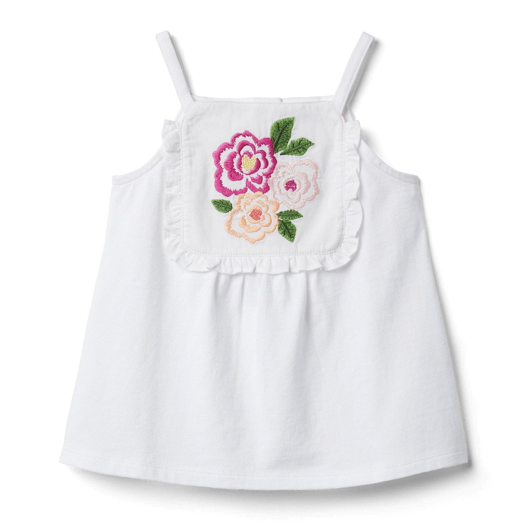 Floral Embroidered Top image number 0